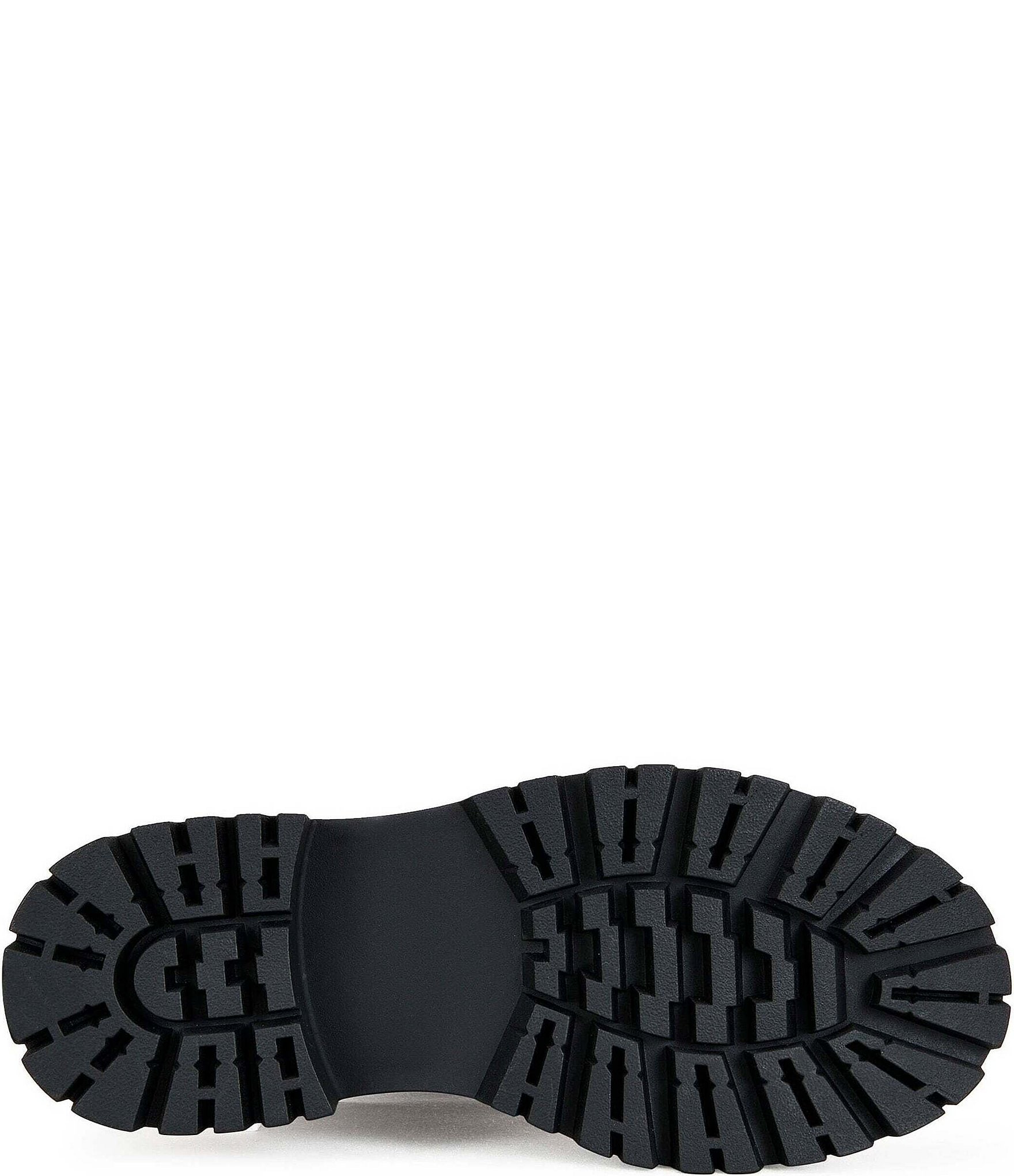 Azalea Wang Mohsen Plaid Dipped Shaft Zipper Moto Booties