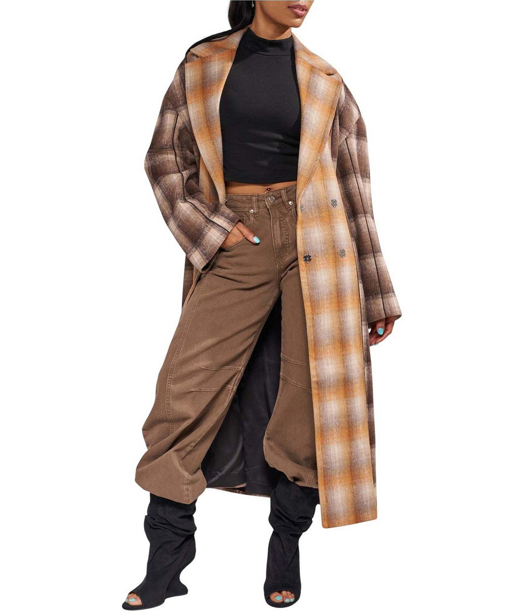 ladies winter dress coats Haloumoning Girls Coat Button Peacoat Notch Lapel Double Breasted Outerwear with Pockets 5-14 Years, Beige, 5-6 Years : Clothing, Shoes & Jewelry Discover this dark green wool coat featuring a vintage Winter Clothes Coats For Fat