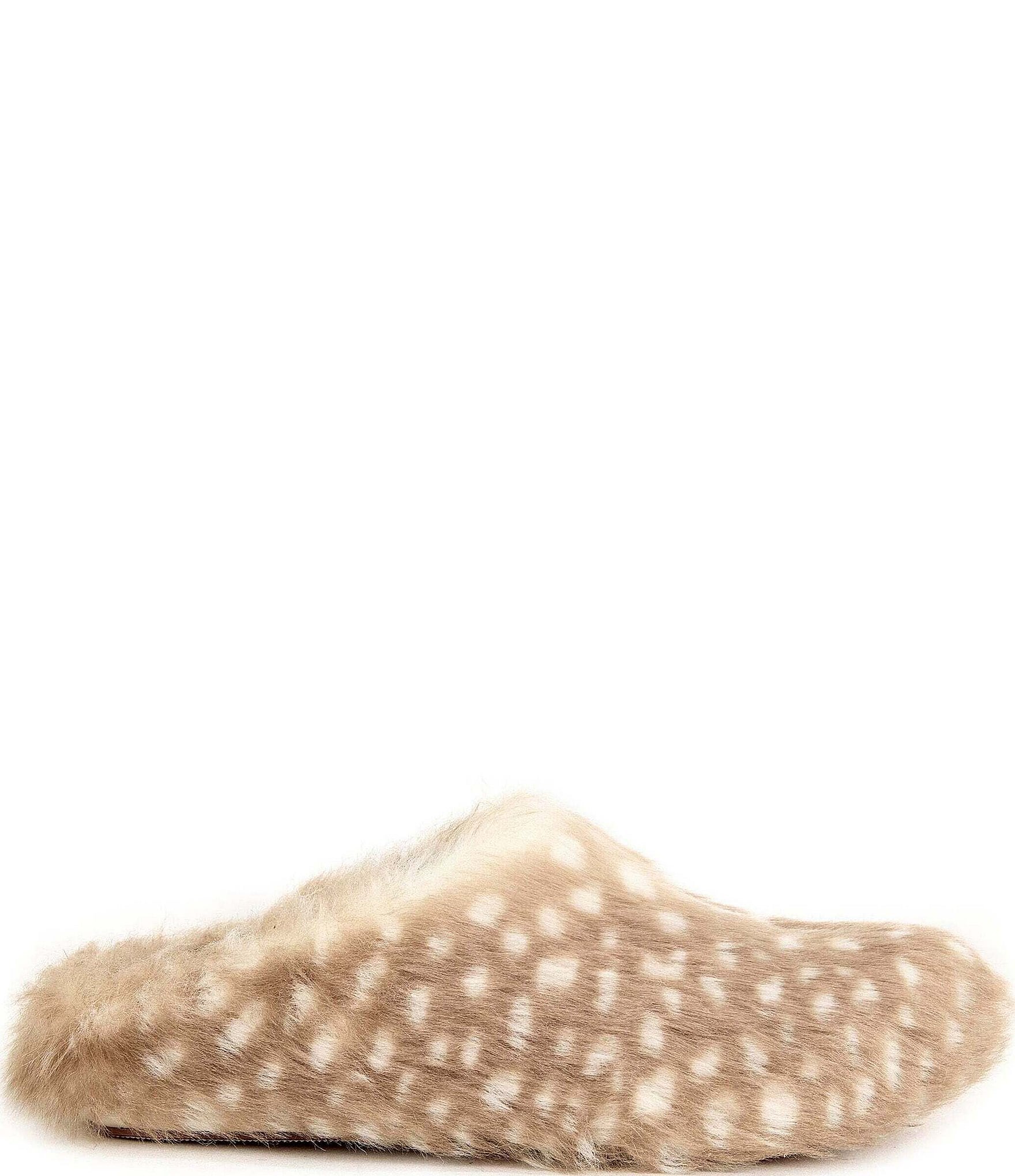 Azalea Wang Upnettee Faux Fur Platform Mules
