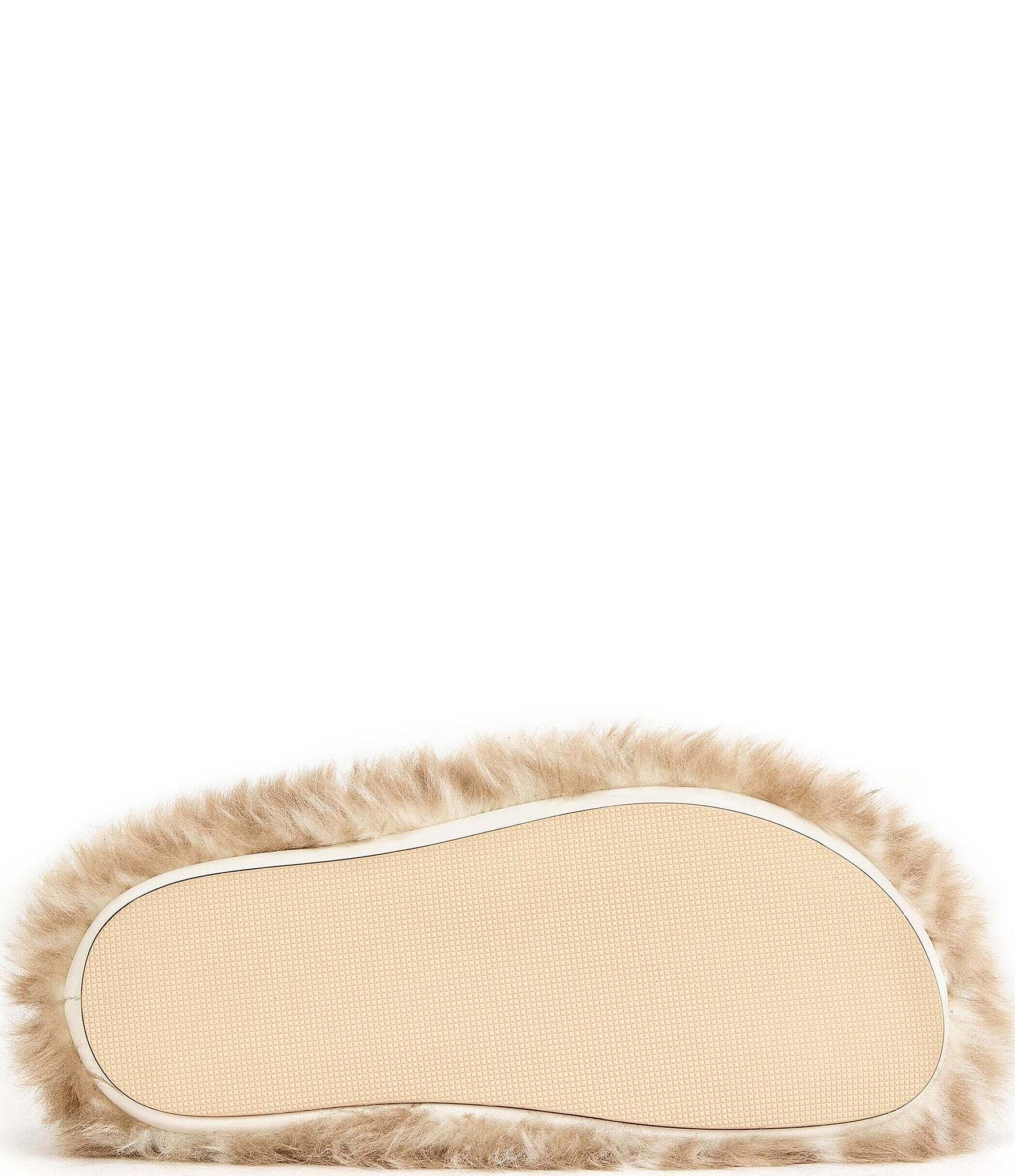 Azalea Wang Upnettee Faux Fur Platform Mules
