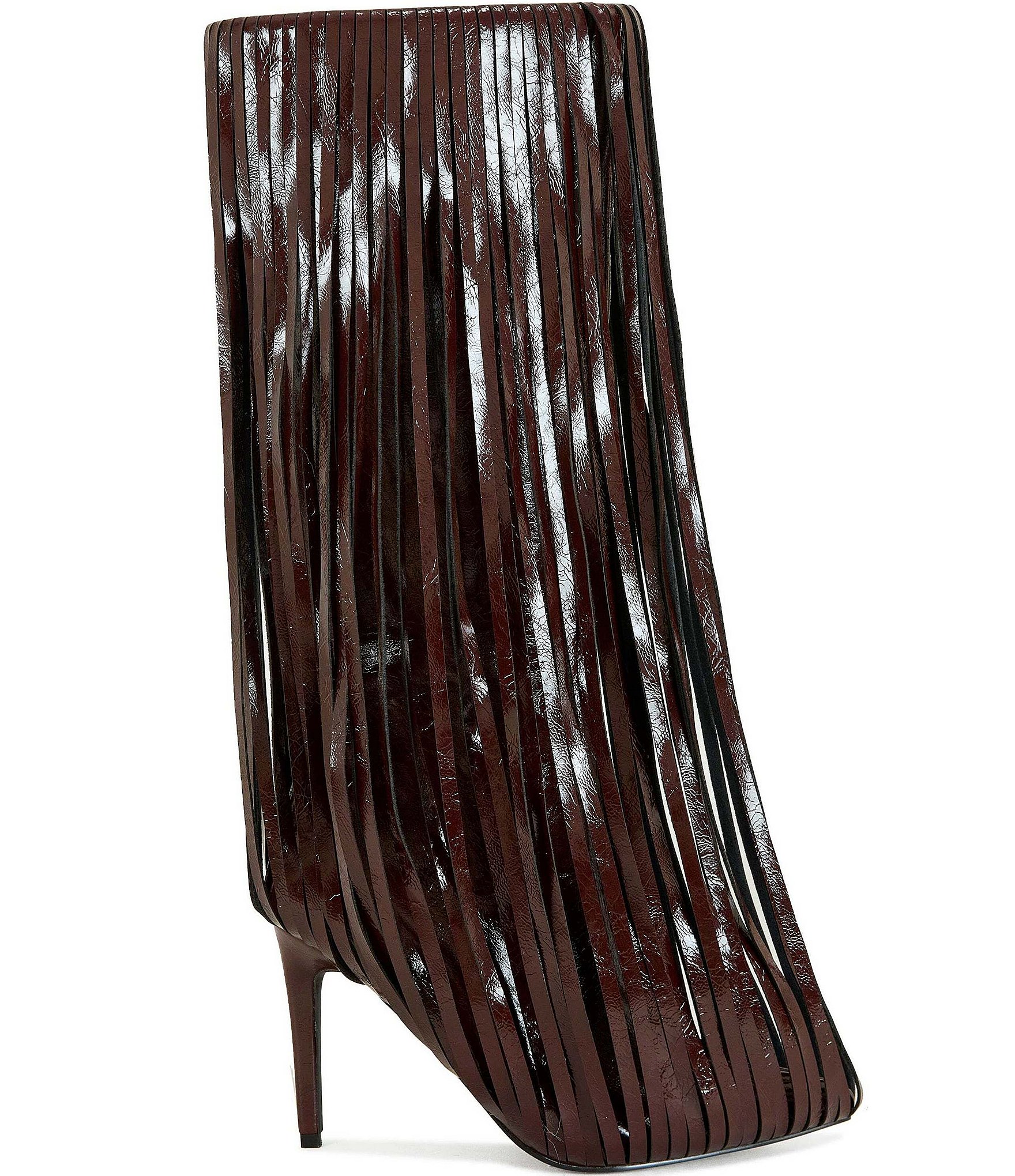 Azalea Wang Xantara Fixed Fringe Tall Boots