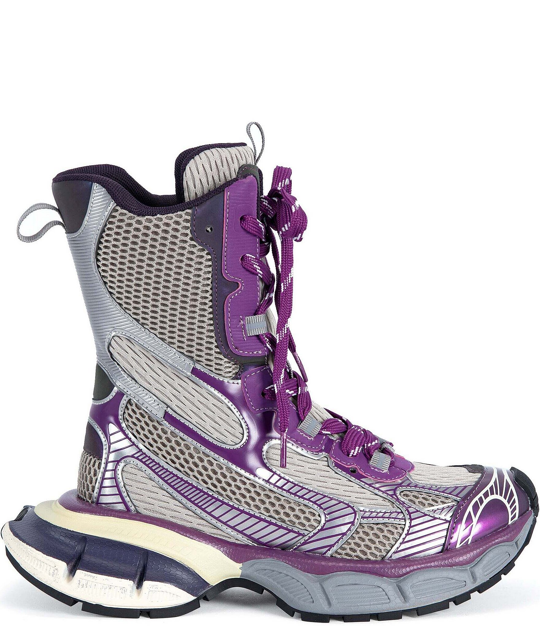 Azalea Wang Yvonne High Top Lace Up Sneakers