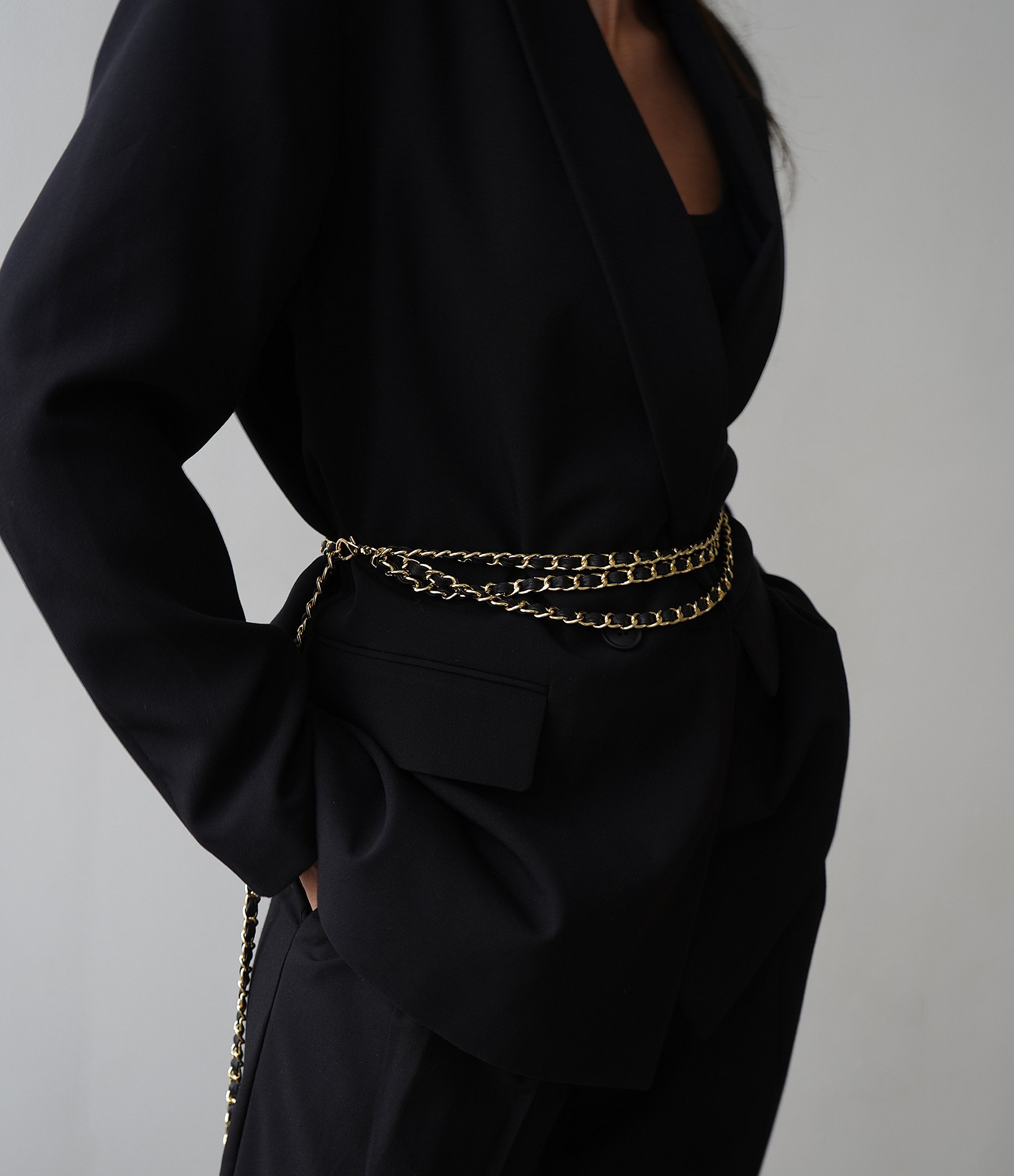 B-Low the Belt 0.38#double; Gissel Mini Chain Belt
