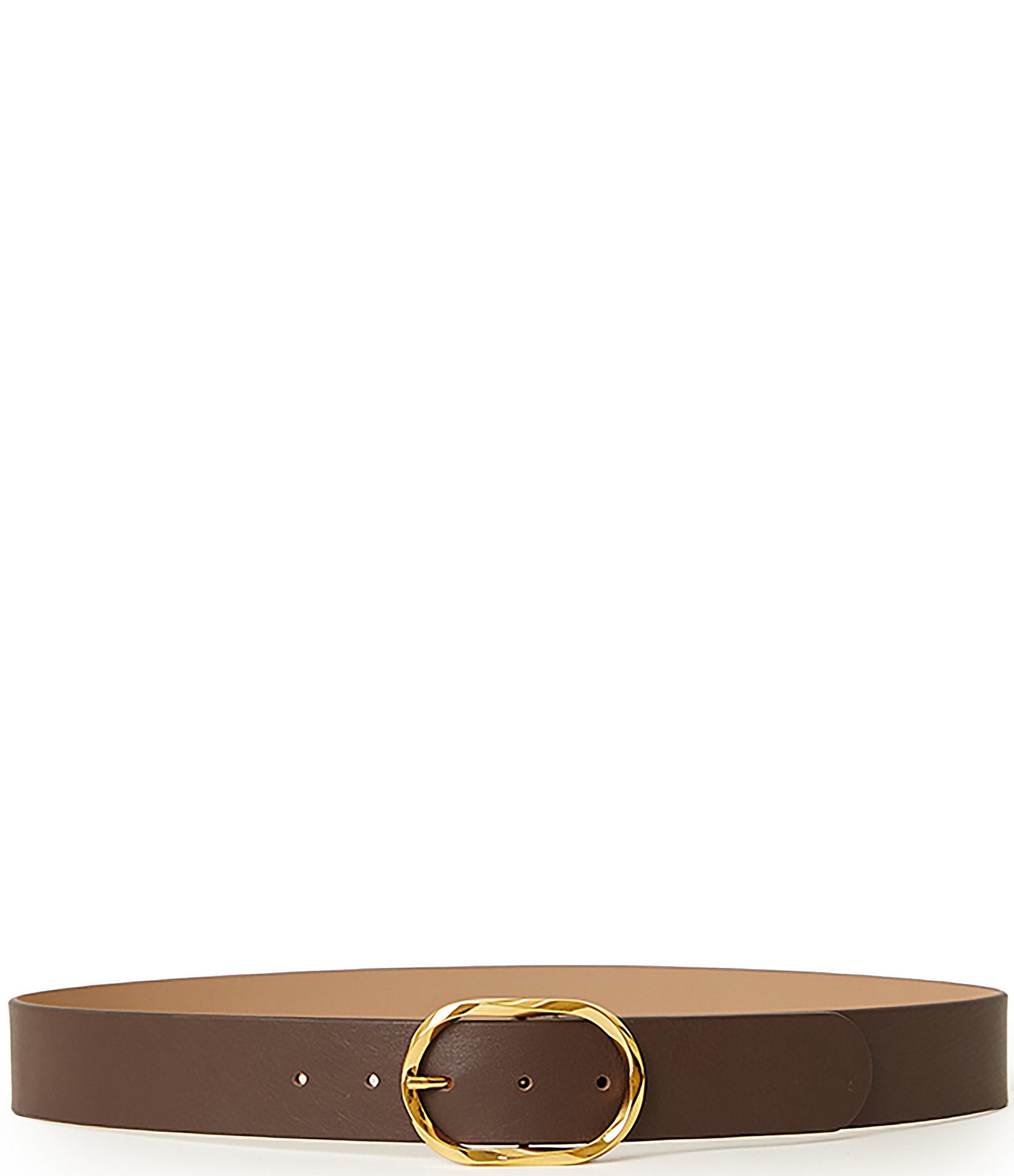 B-Low the Belt Brown Leather Squiggle-Buckle Belt B-Low The Belt Belts for Women for sale - eBay main image 4