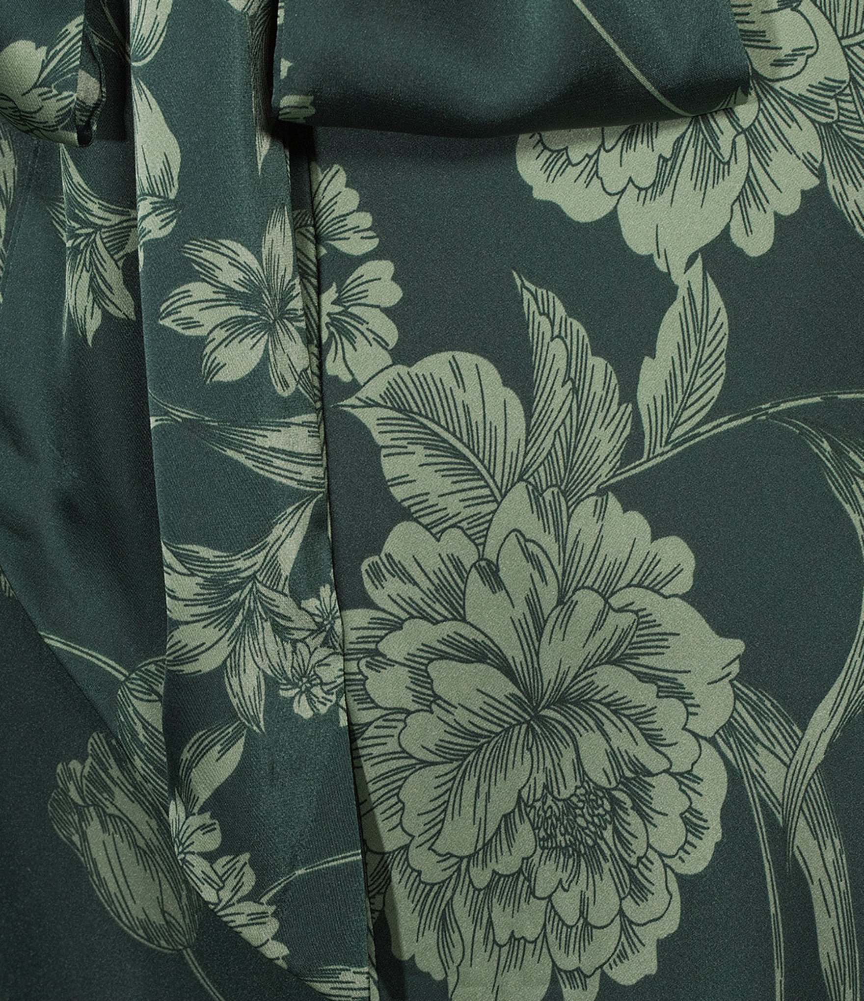 B. Darlin Floral Printed Halter Neck Tie Back Maxi Dress
