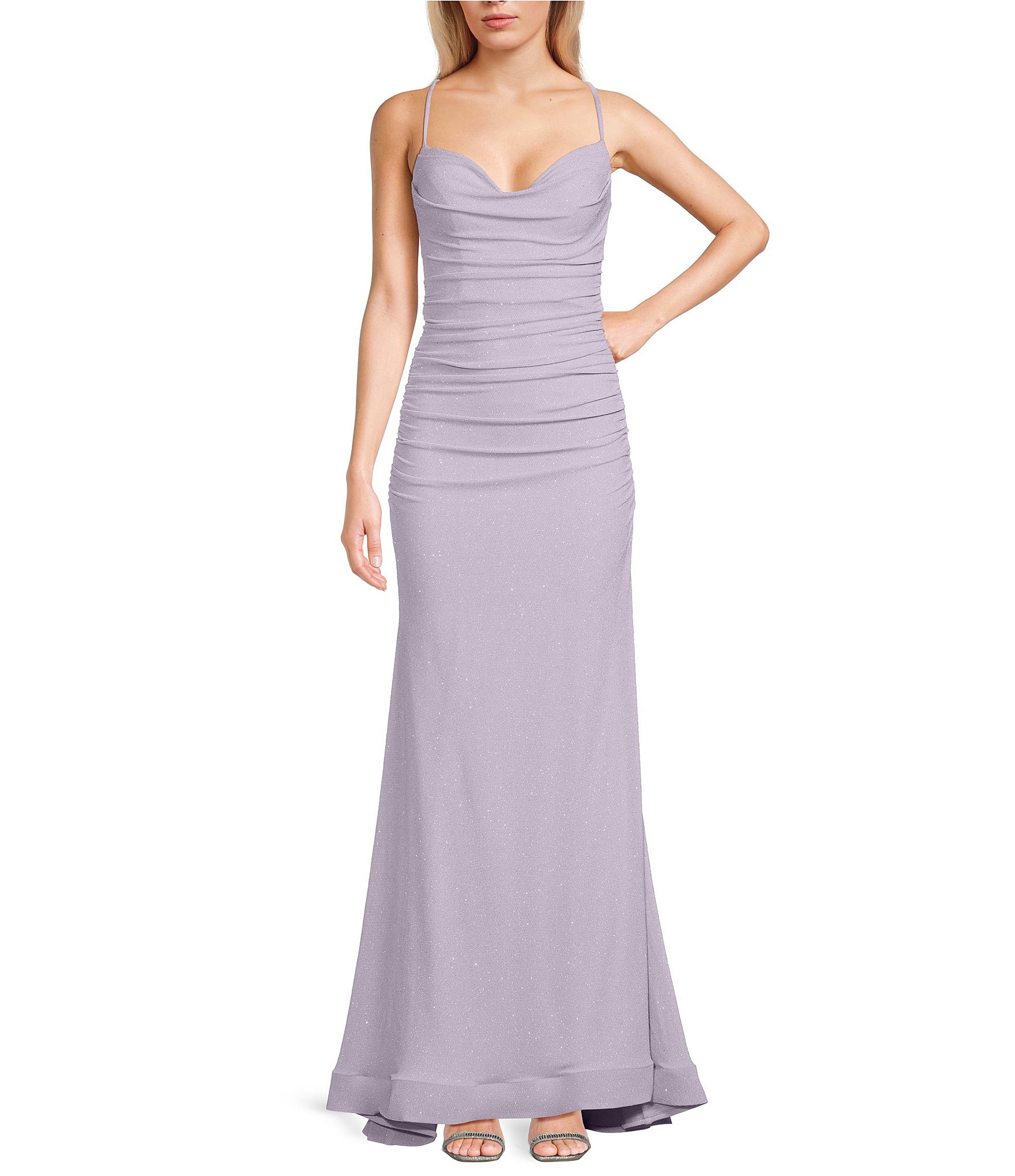 Lavender dress outlet dillards