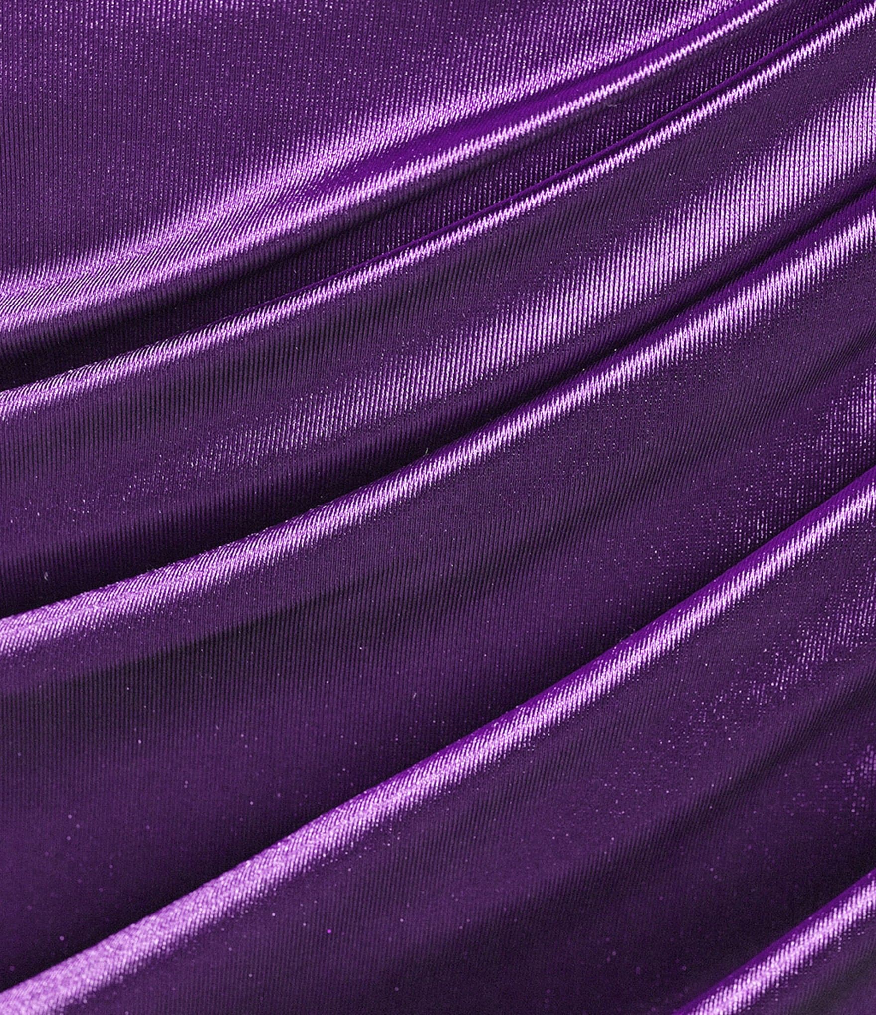 B. Darlin Satin Strapless Corseted Drape Front Lace Up Back Side Sash Dress