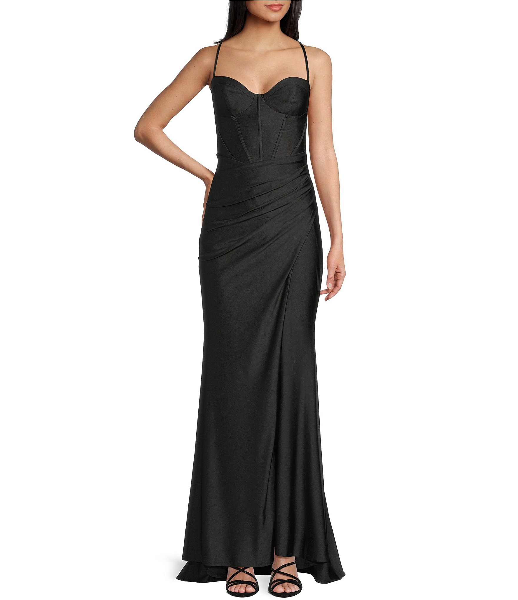 b darlin black prom dress B. Women's Dresses COLOR:CREAM Hand wash model_sep21_jen Cotton Black Mini Dress