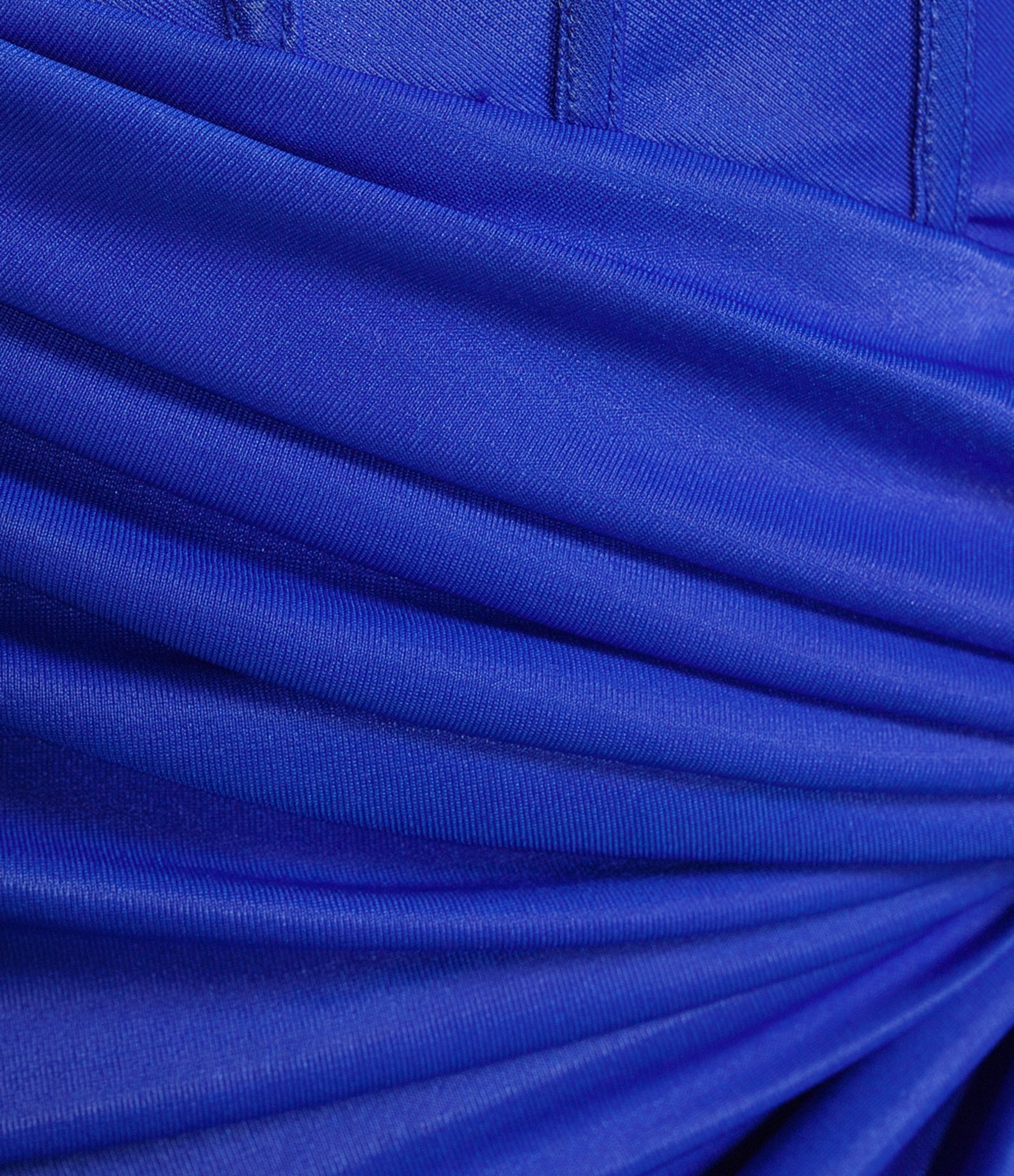 B. Darlin Sweetheart Neck Spaghetti Strap Twist Front Side Slit Lace Up Back Dress