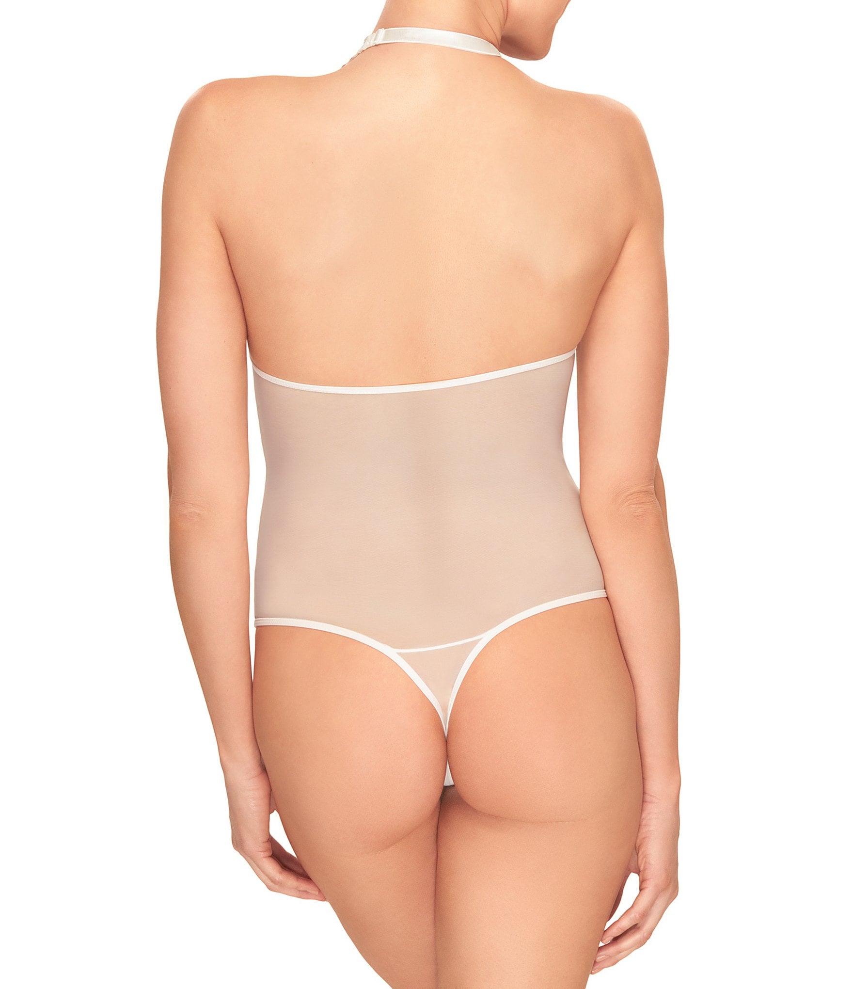 b.tempt'd by Wacoal Ciao Bella Low Plunge Neck Bodysuit