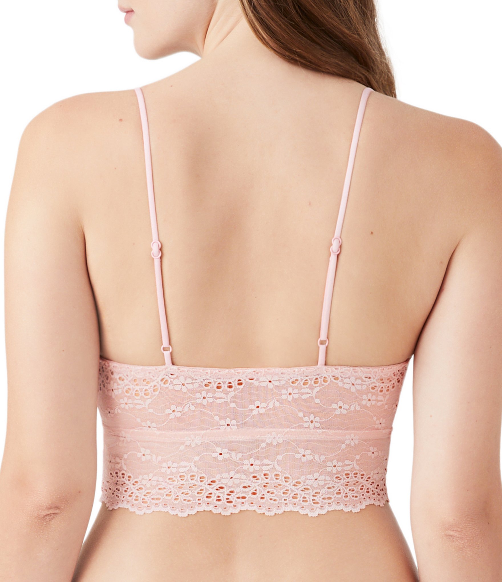 b.tempt'd by Wacoal Inspired Eyelet Mesh Lined V-Neck Bralette