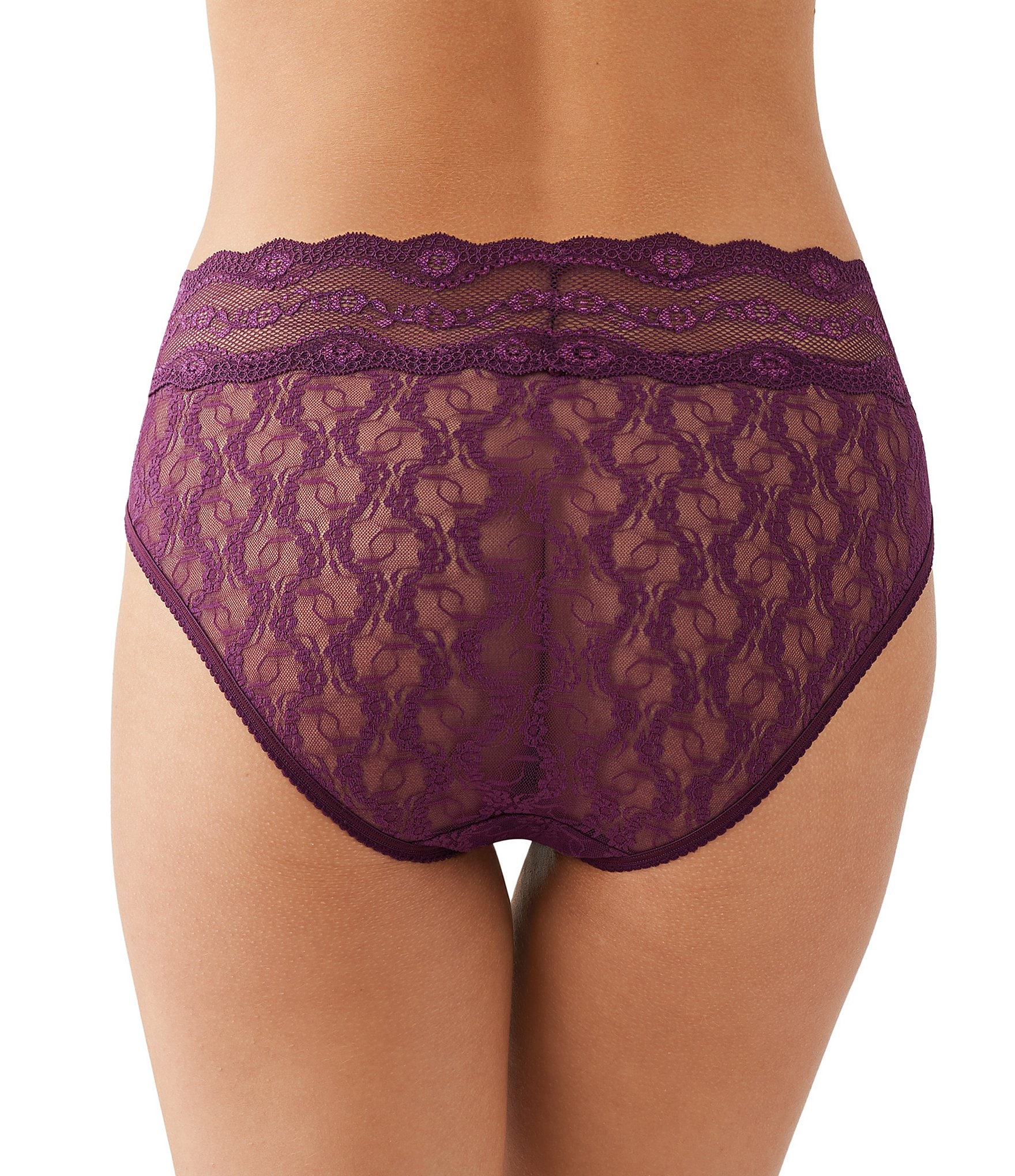 b.tempt'd by Wacoal Lace Kiss High Leg Brief Panty