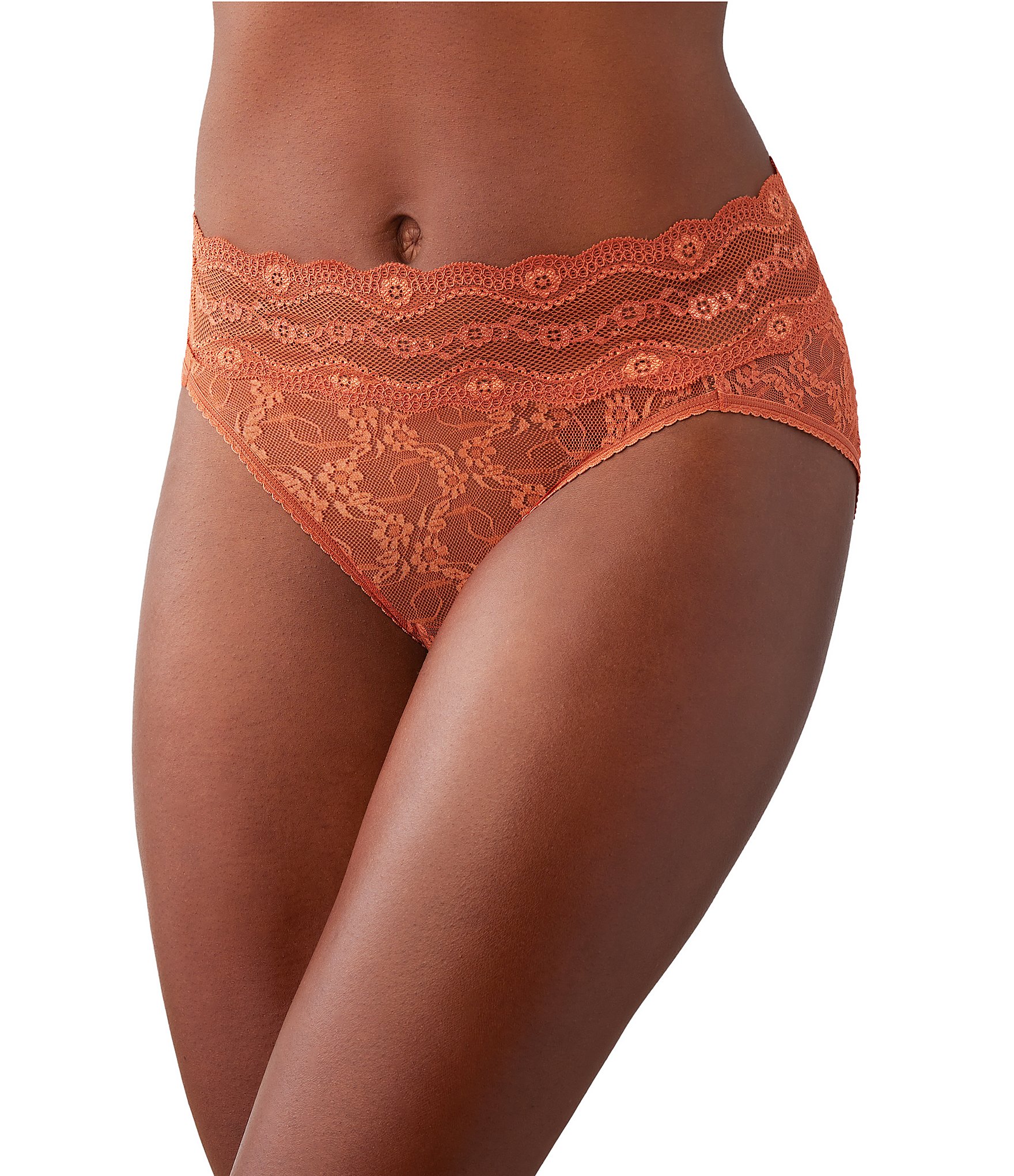 b.tempt'd by Wacoal Lace Kiss High Leg Brief Panty