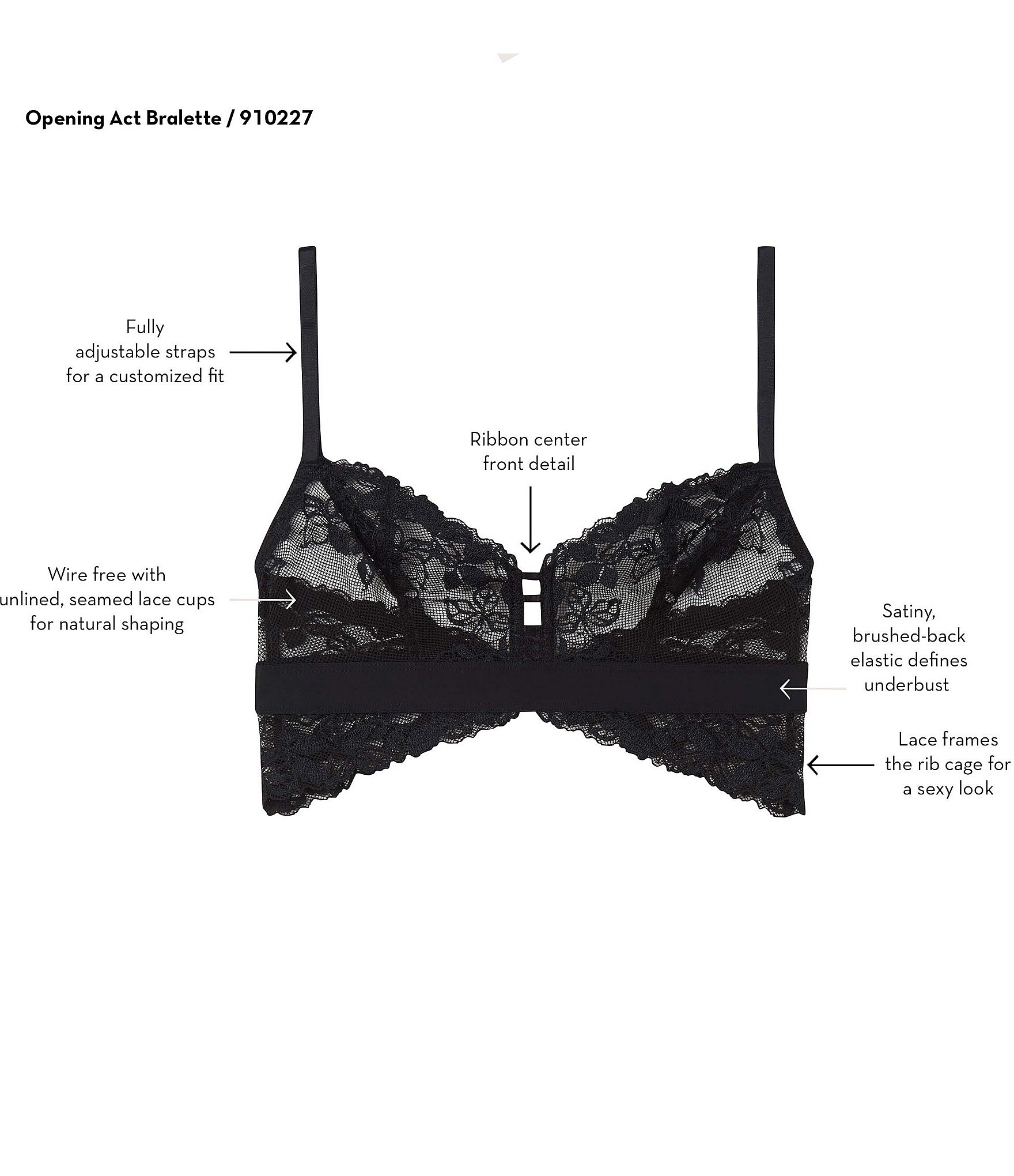 b.tempt'd by Wacoal Opening Act Lace Bralette