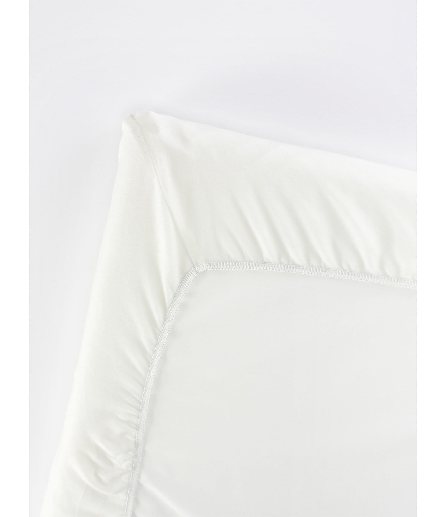 BABYBJRN Fitted Sheet for Travel Cot Light (Organic Natural White)