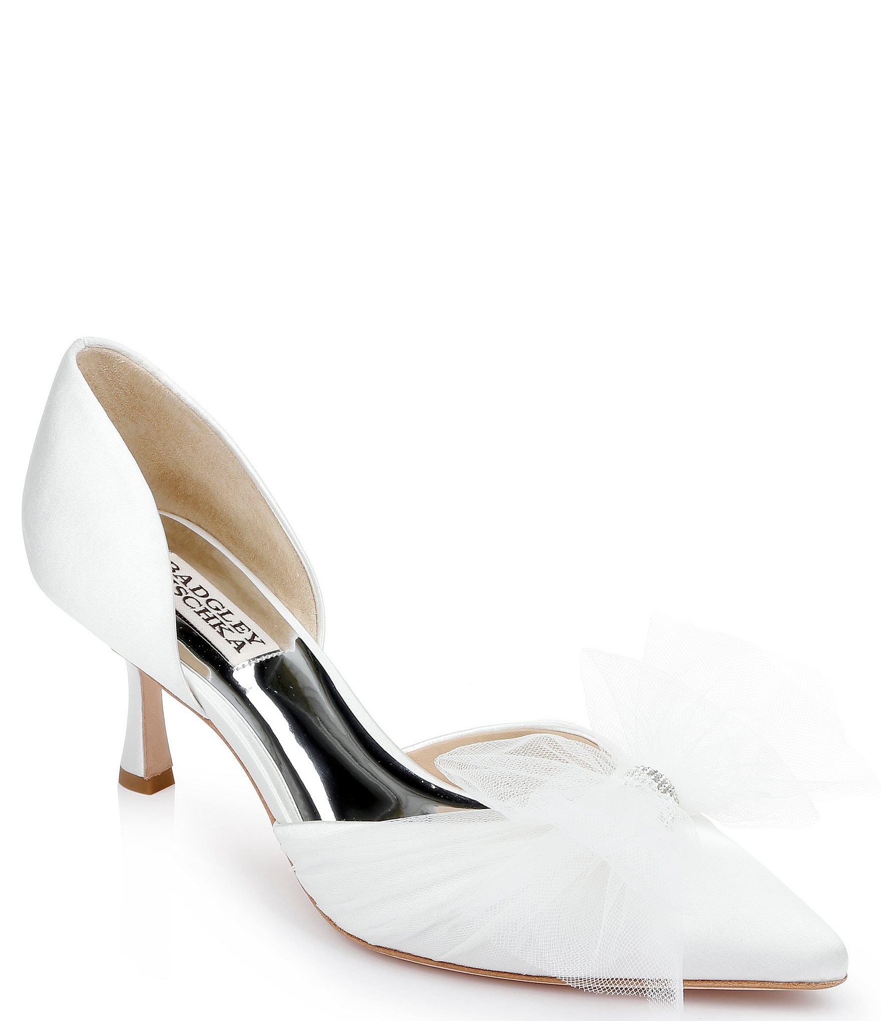 Badgley mischka frances 2025 bow pump