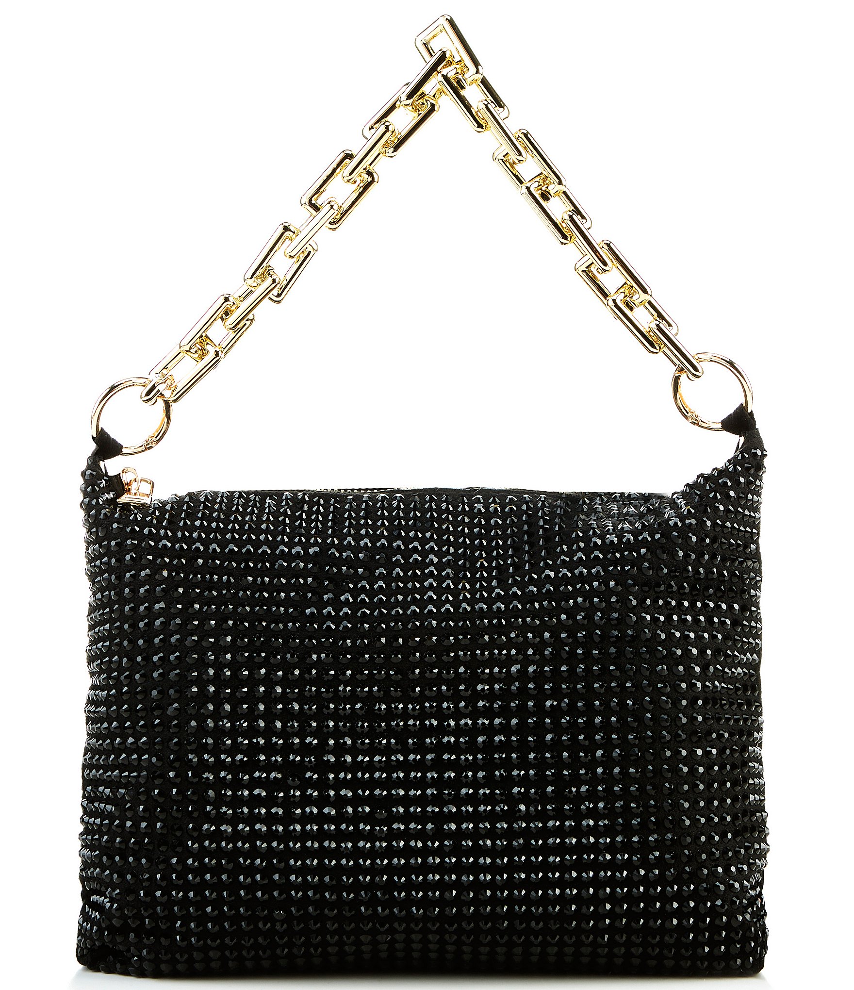 Jewel by Badgley Mischka Sarah Crystal Slouchy Shoulder Bag | Dillard's