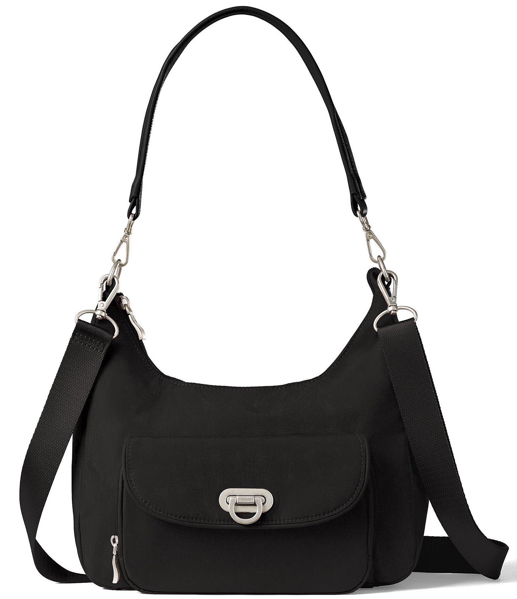 Baggallini Coastal Flip Lock Half Moon Bag