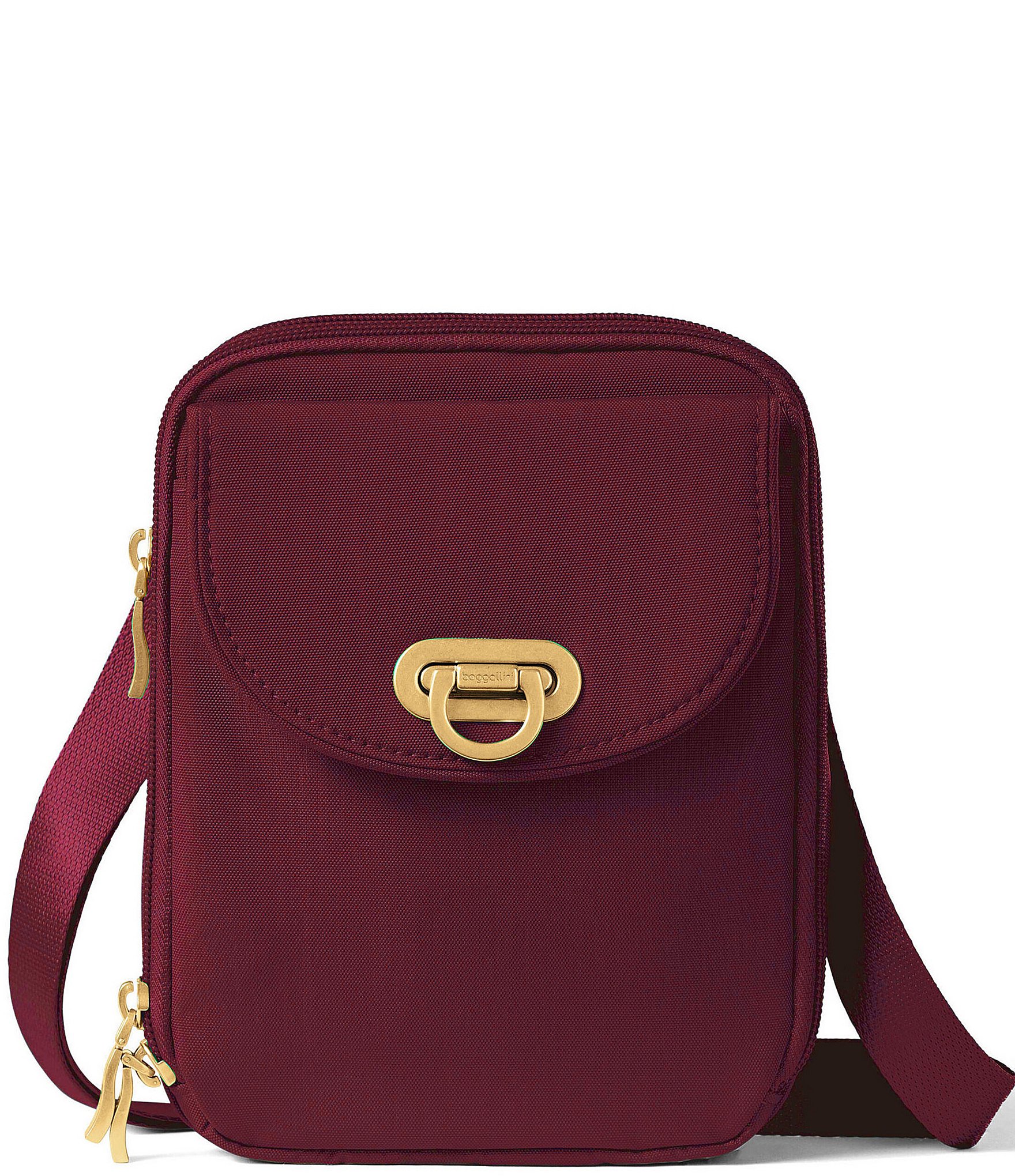 Baggallini Coastal Flip Lock Veture Crossbody Bag