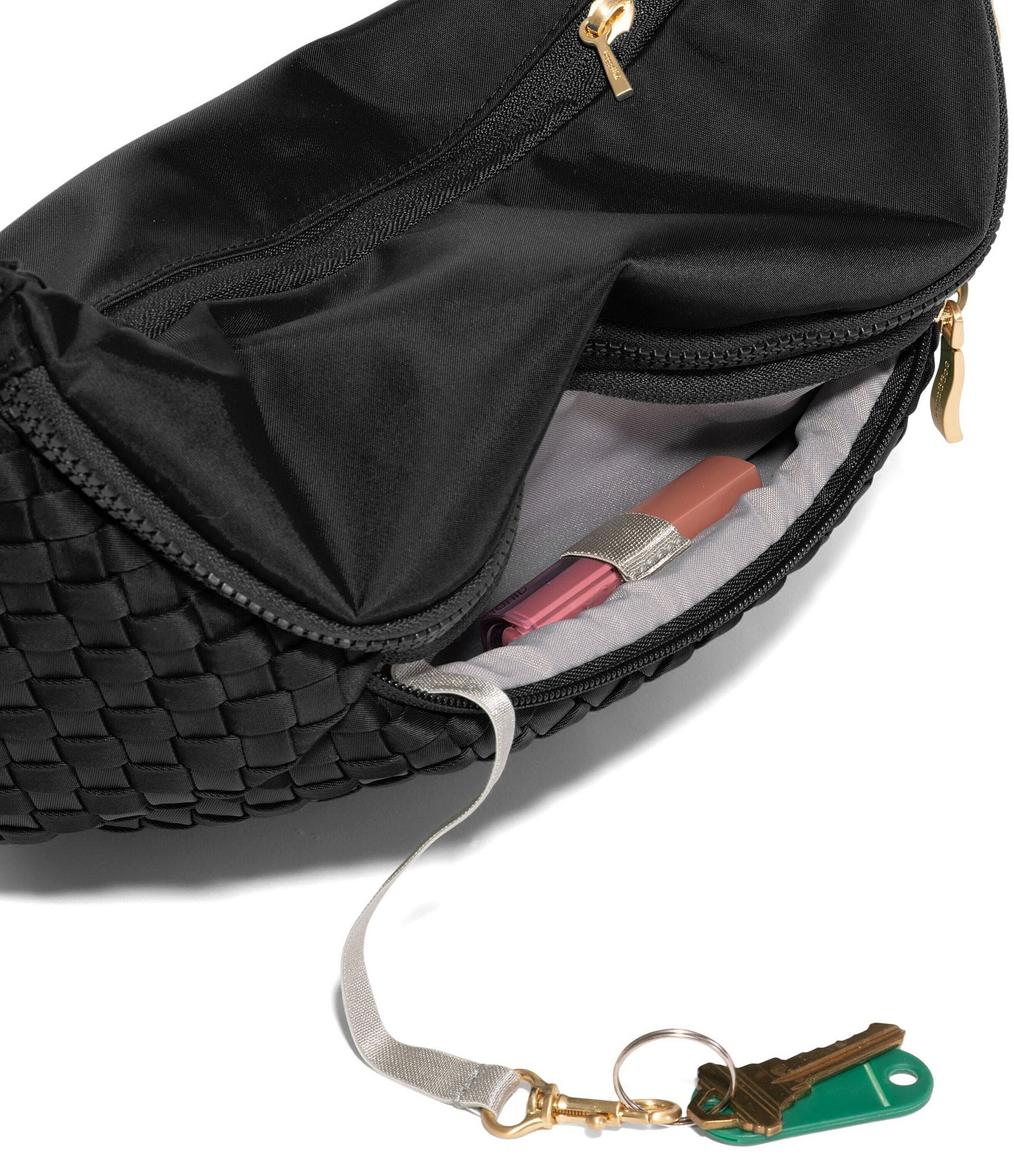 Baggallini Manhattan Collection Stanton Woven Nylon Crossbody Bag