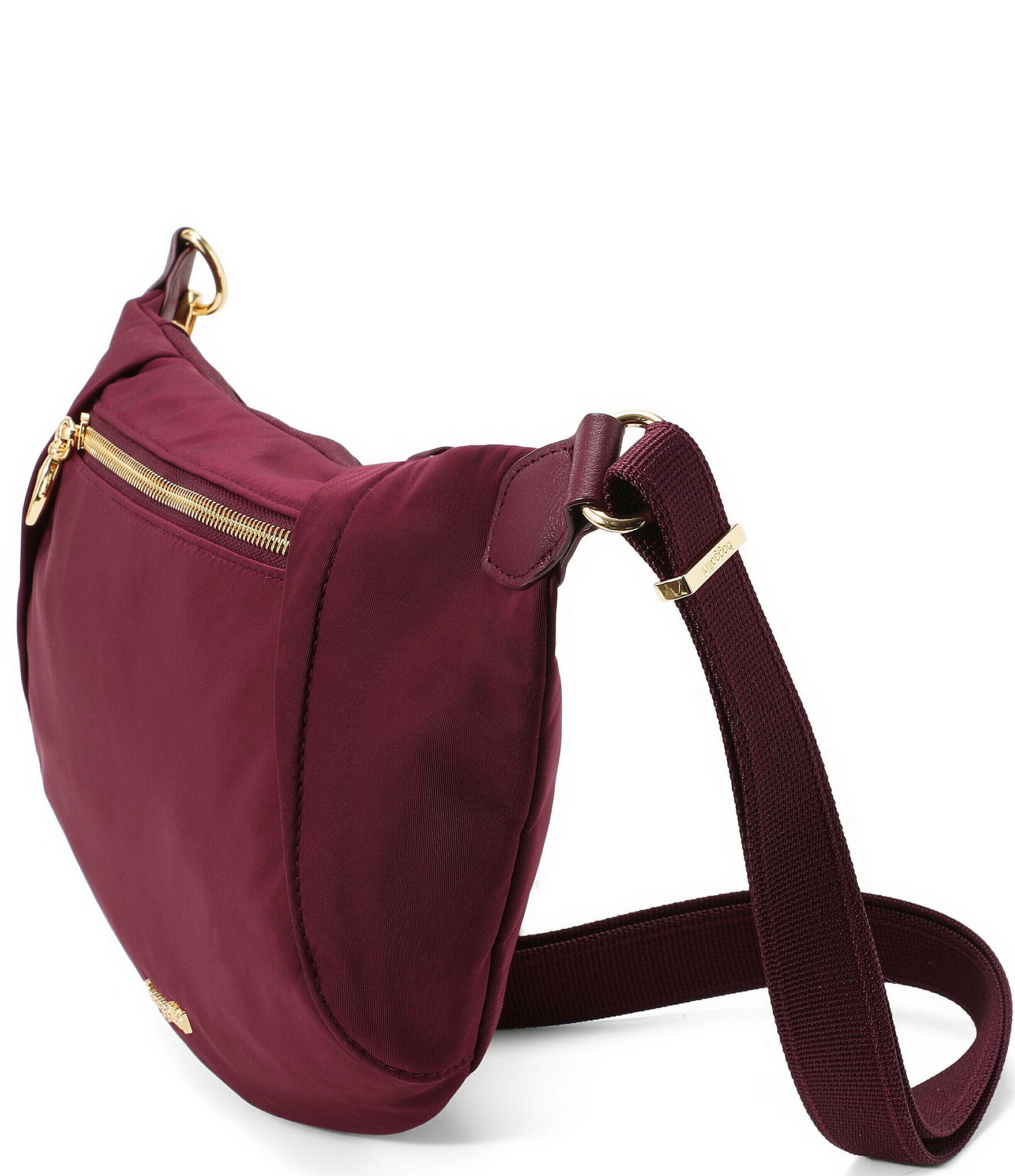 Baggallini Securtex® Jet Set Anti-Theft Collection Crescent Sling Bag