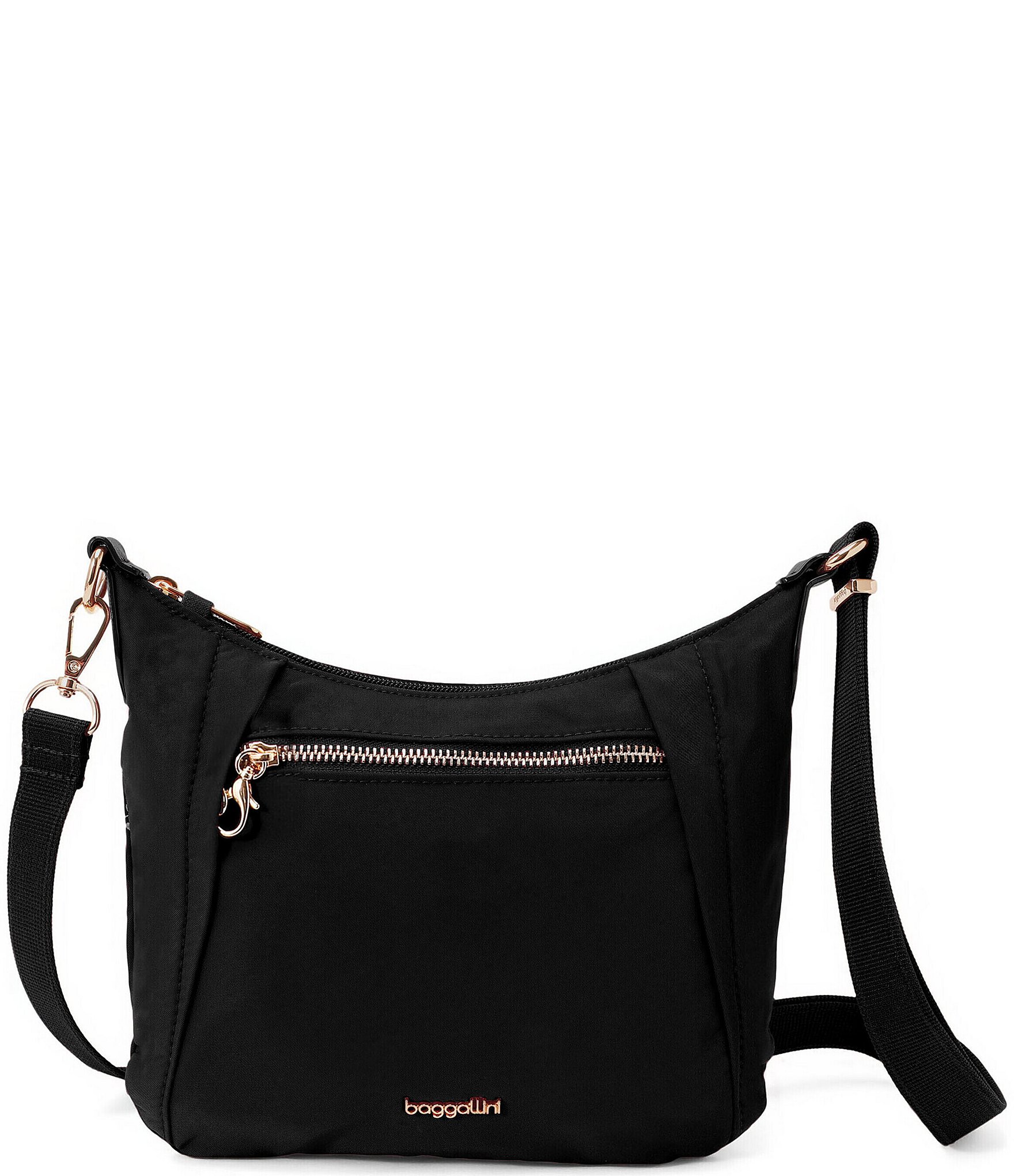 Baggallini Securtex® Jet Set Anti-Theft Collection Mini Crossbody Bag