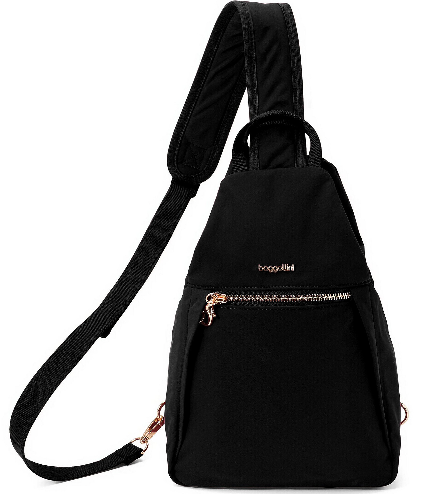 Baggallini Securtex® Jet Set Anti-Theft Collection Triangle Sling