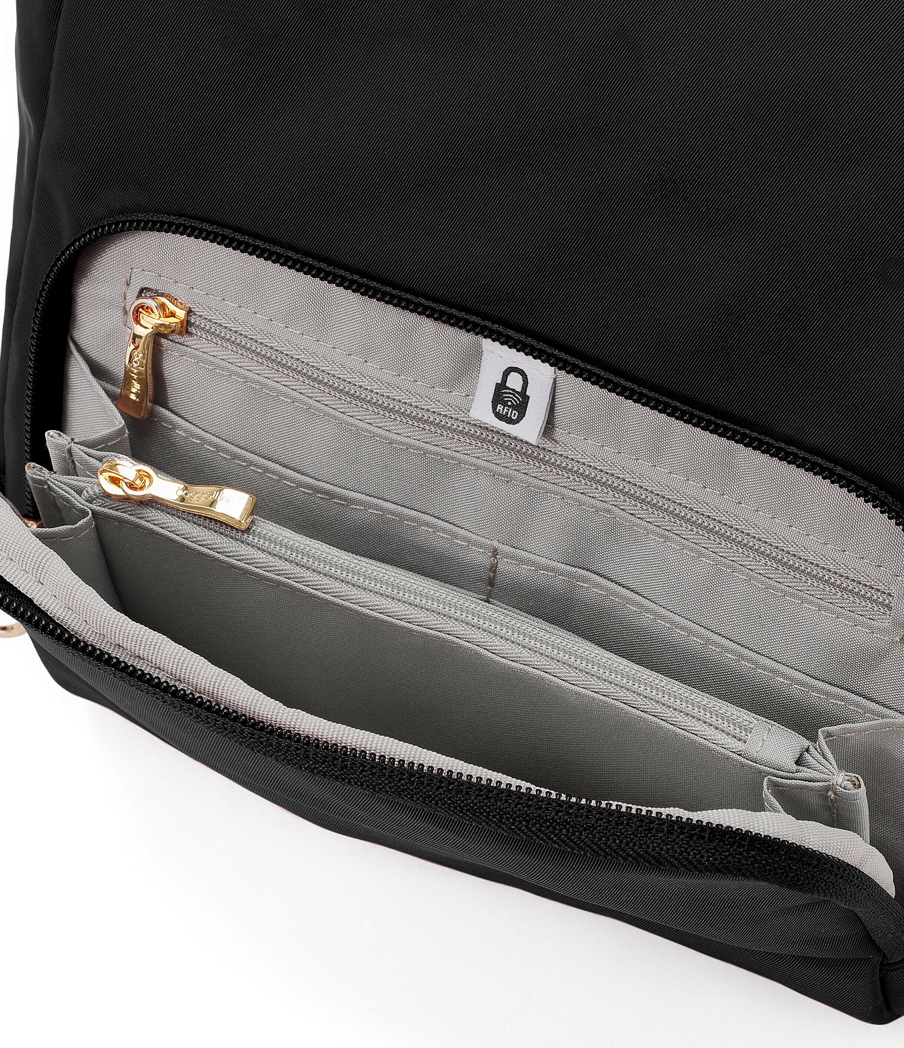 Baggallini Securtex® Jet Set Anti-Theft Collection Triangle Sling