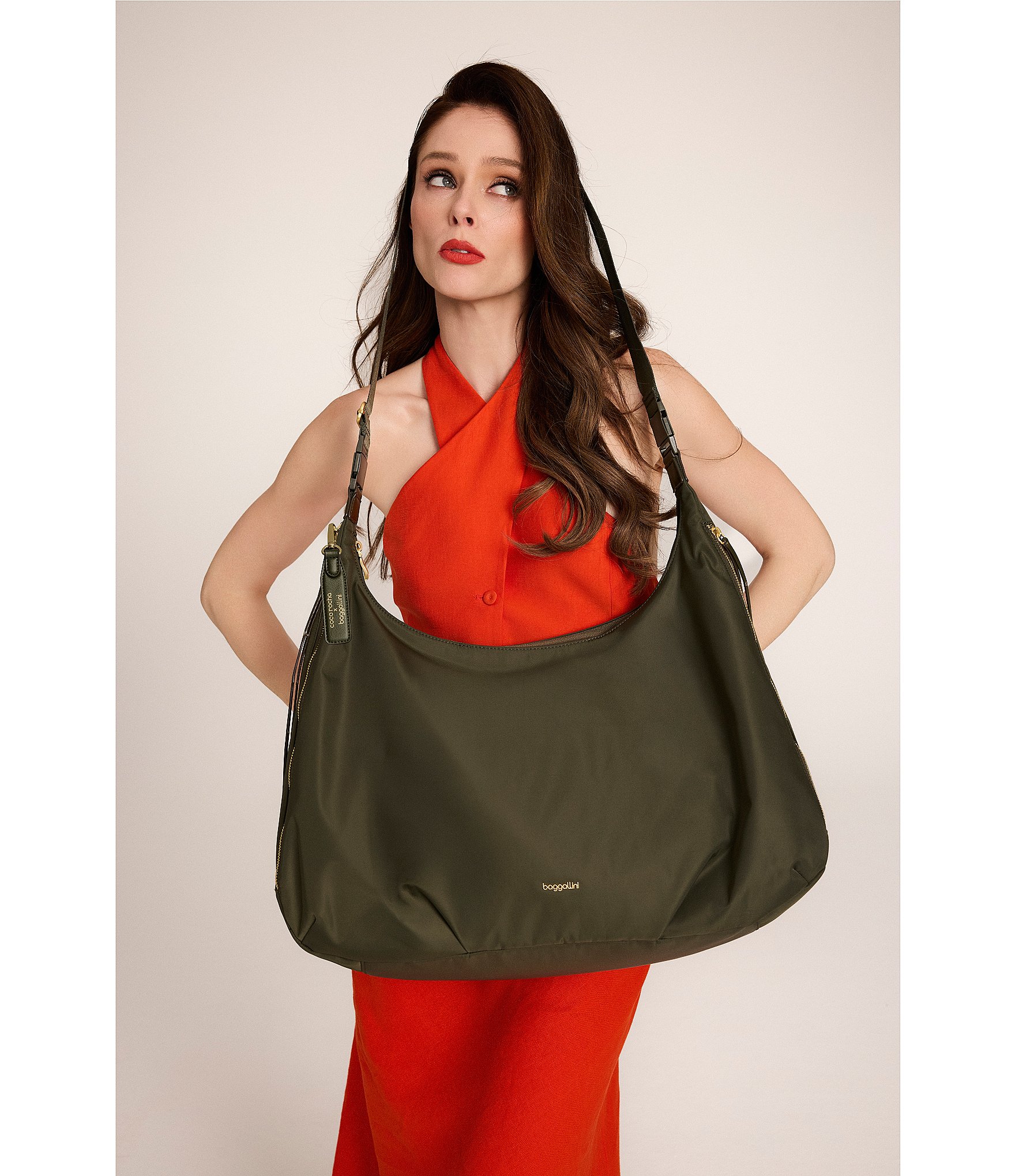 Baggallini x Coco Rocha Manhattan Collection Super Bagg Crossbody Bag