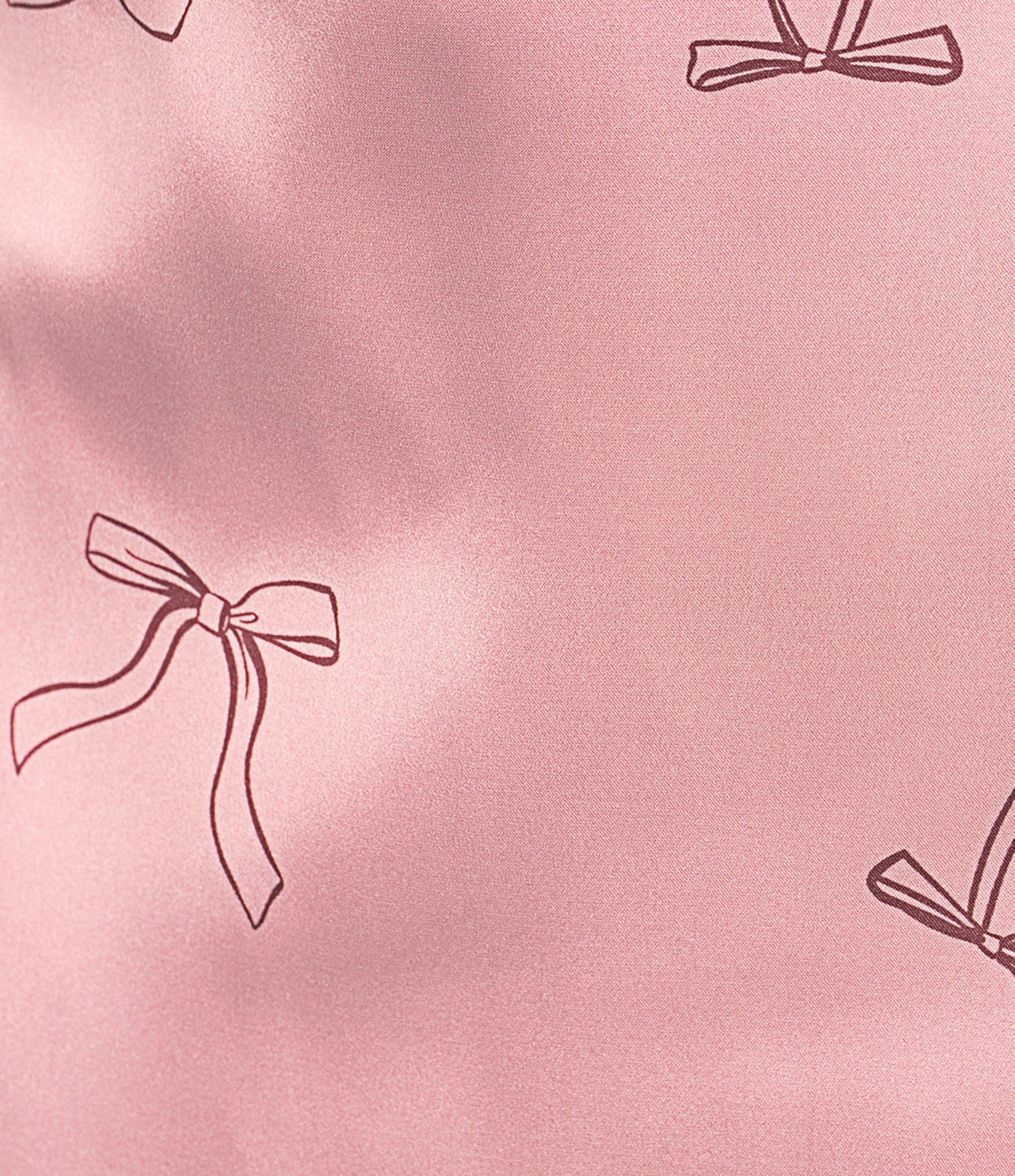 Bailey Rose Bow Print Coordinating Mini Skirt
