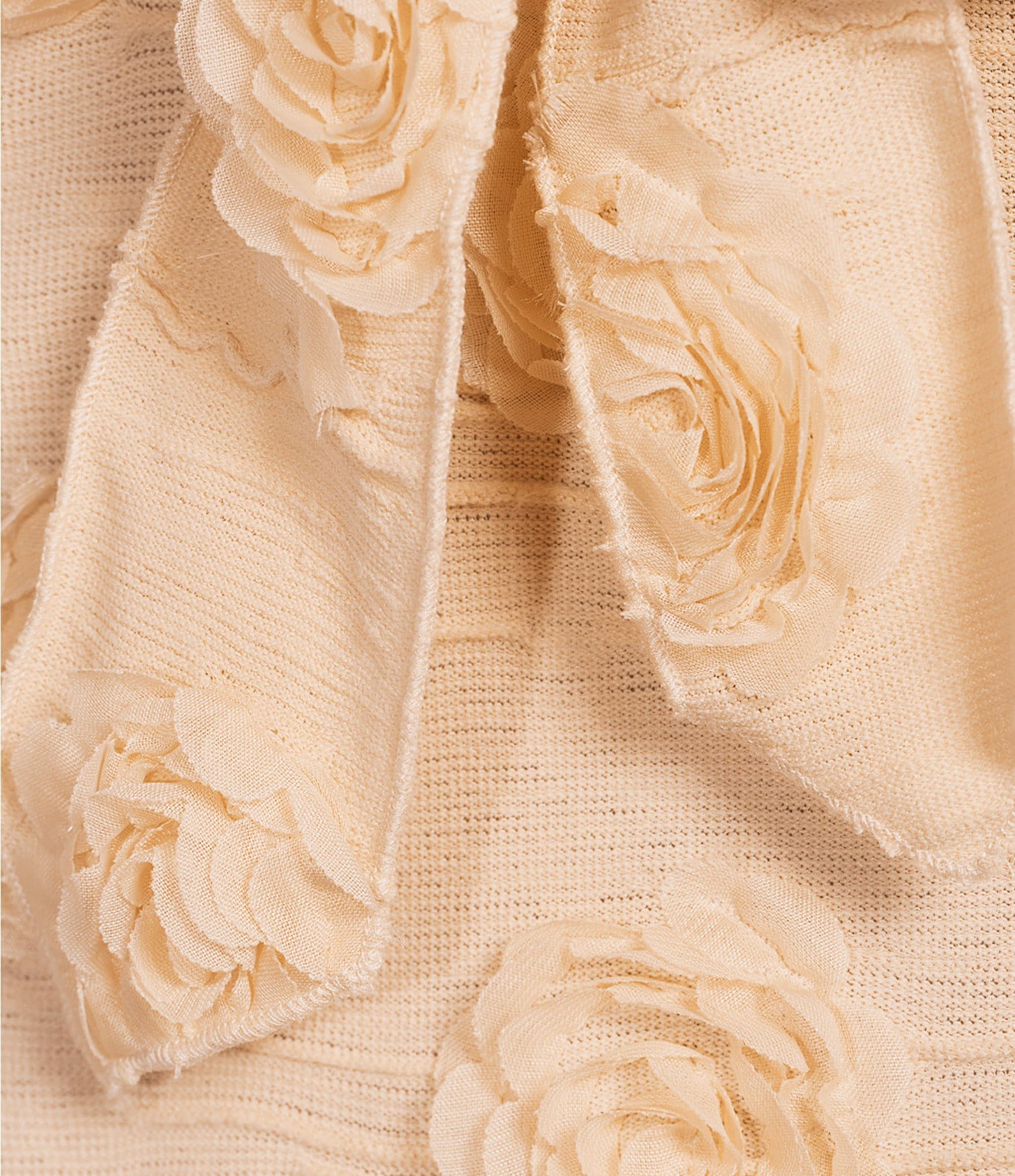 Bailey Rose Long Sleeve Coordinating Rosette Top