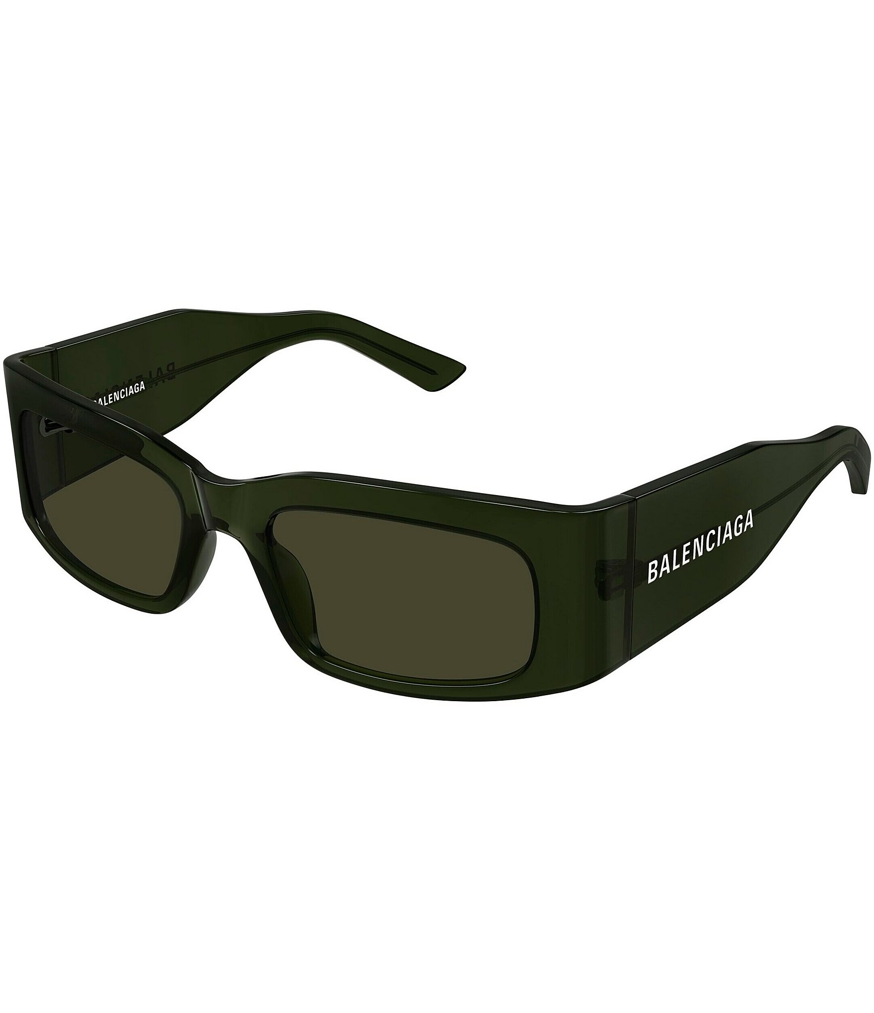 Balenciaga BB0328S 006 Sunglasses Green