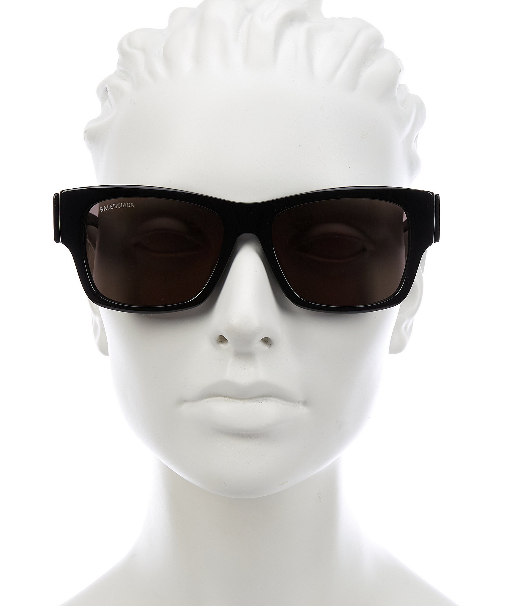 Balenciaga Unisex BB0262SA 56mm Square Sunglasses