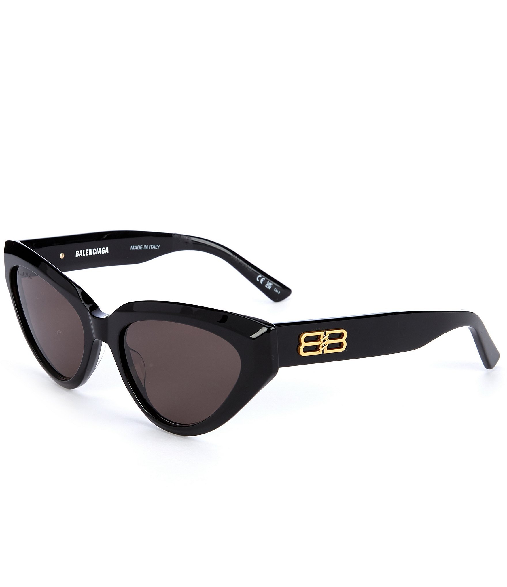 Skin Xxl Cat Sunglasses in Black  Balenciaga US