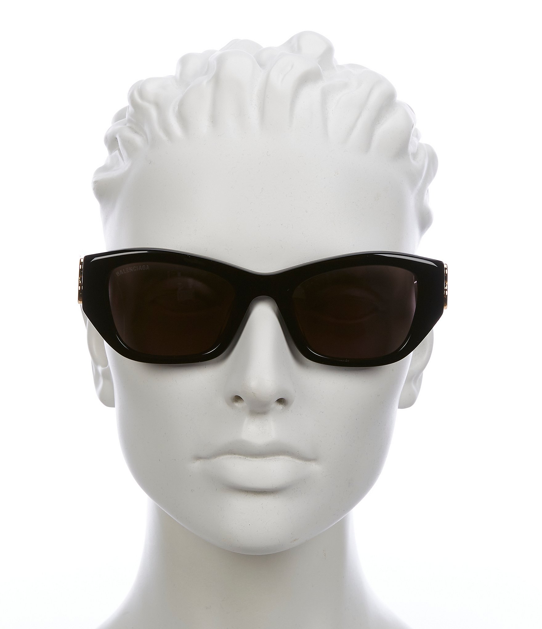 Balenciaga Women's BB0311S Dynasty 53mm Square Sunglasses