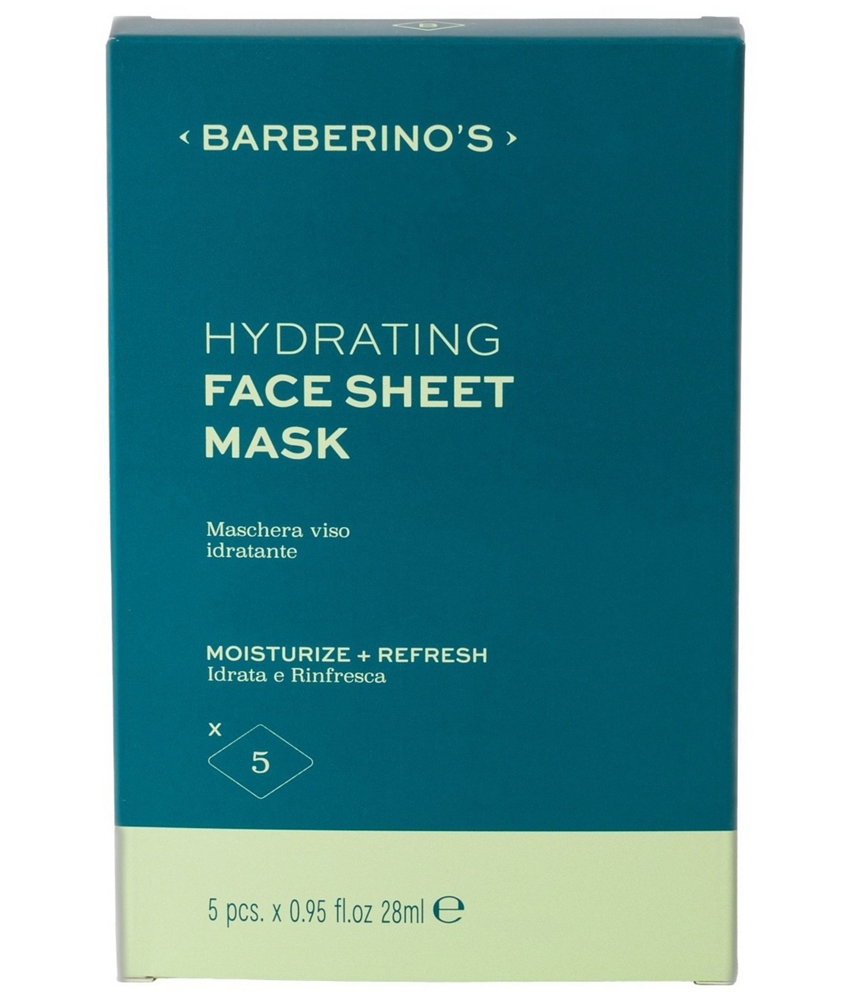 Barberino's Hydrating Face Sheet Mask 5-Pack