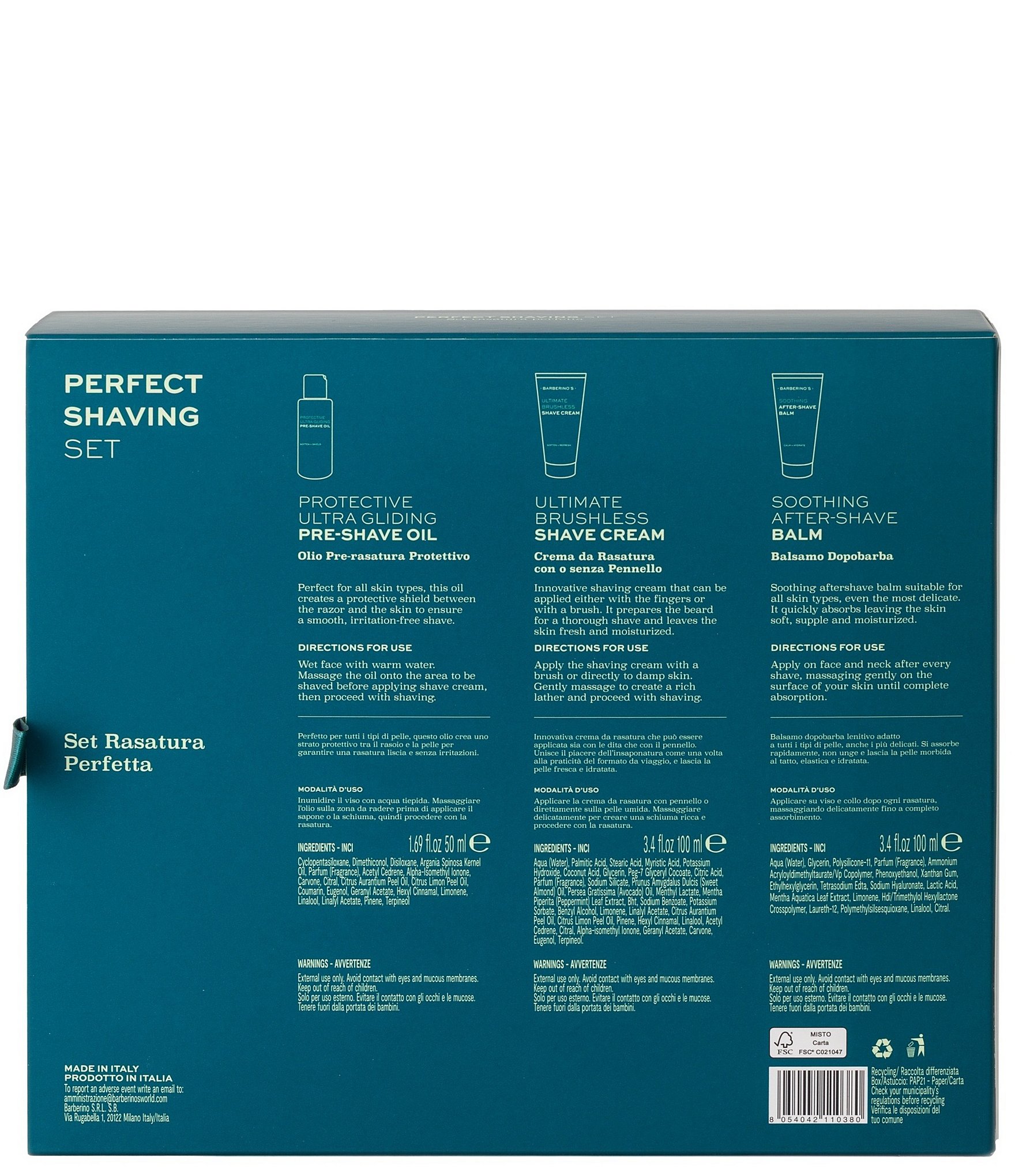 Barberino's Perfect Shaving Set
