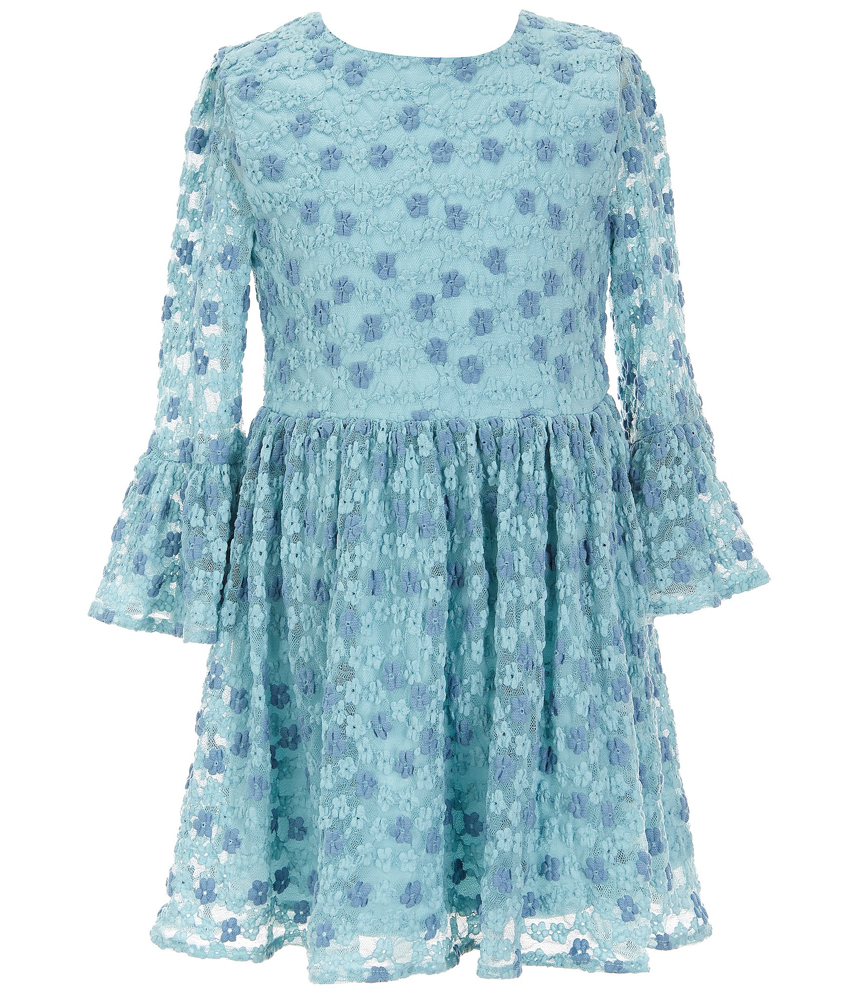 Bardot Big Girls 7-16 Balloon Sleeve Eloise Lace Dress | Dillard's