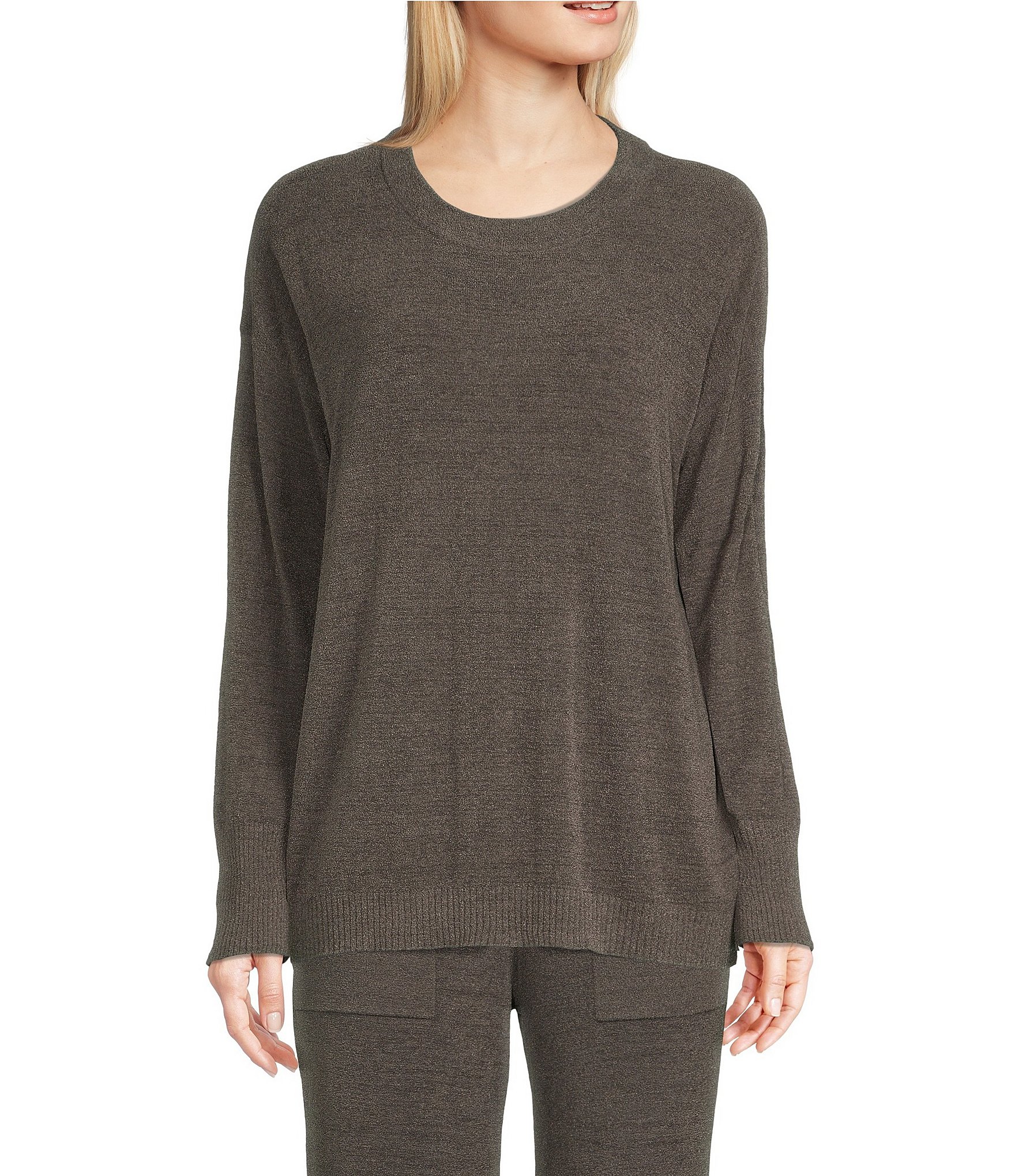 Barefoot Dreams CozyChic® Ultra Lite Crewneck Pullover | Dillard's