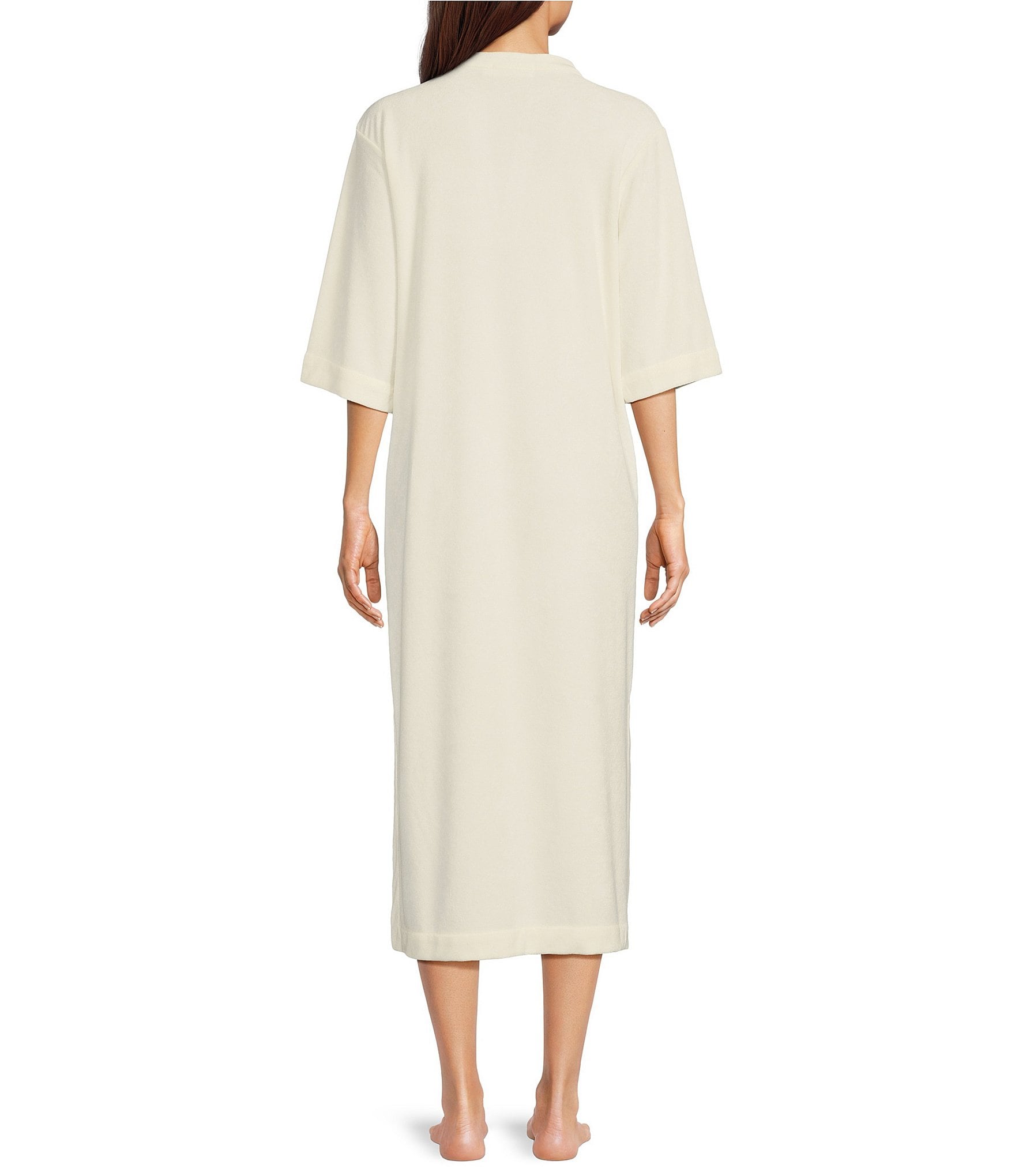 Barefoot Dreams Cozy Terry® Placket Caftan