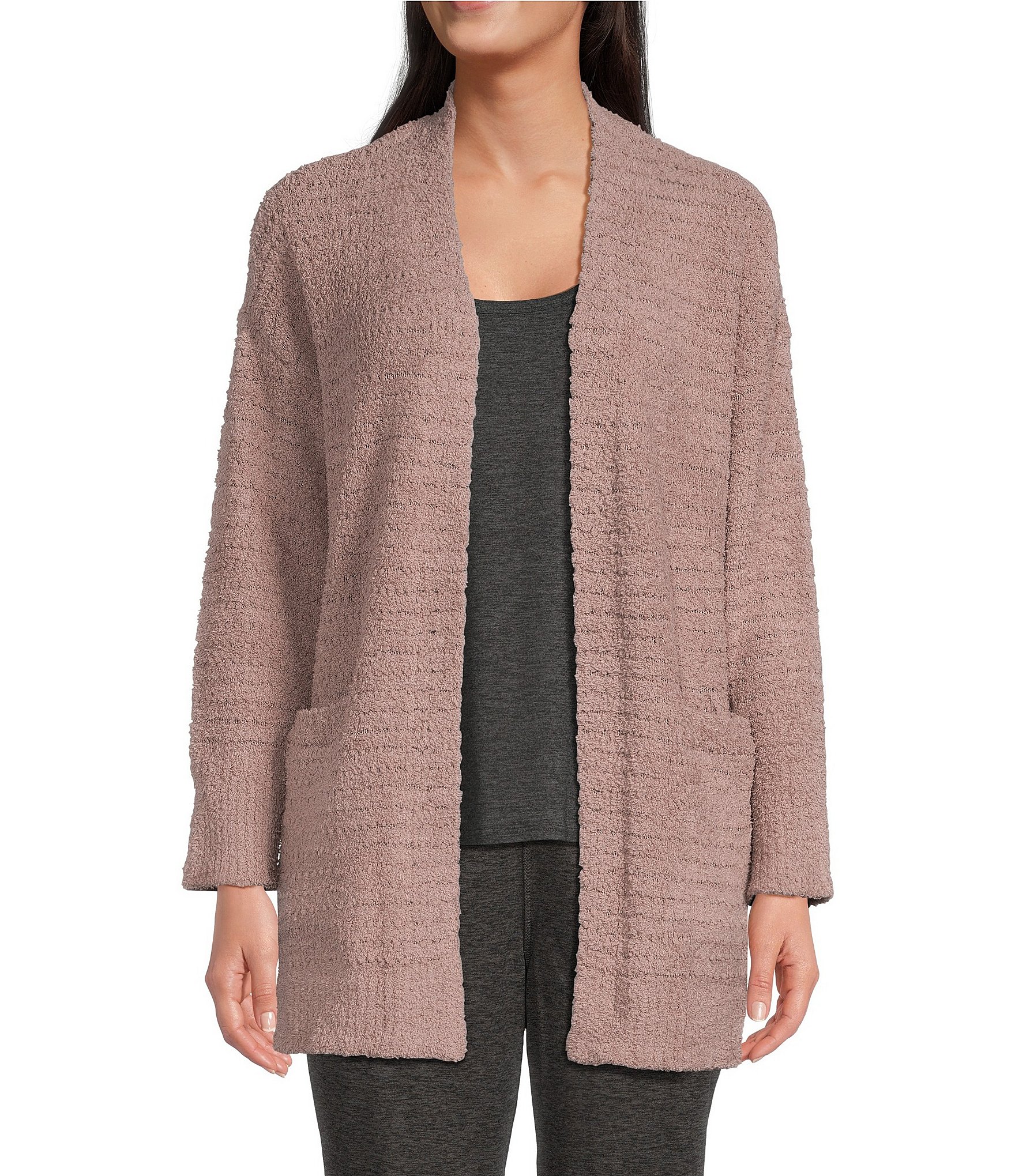 Barefoot dreams cozychic cardigan best sale