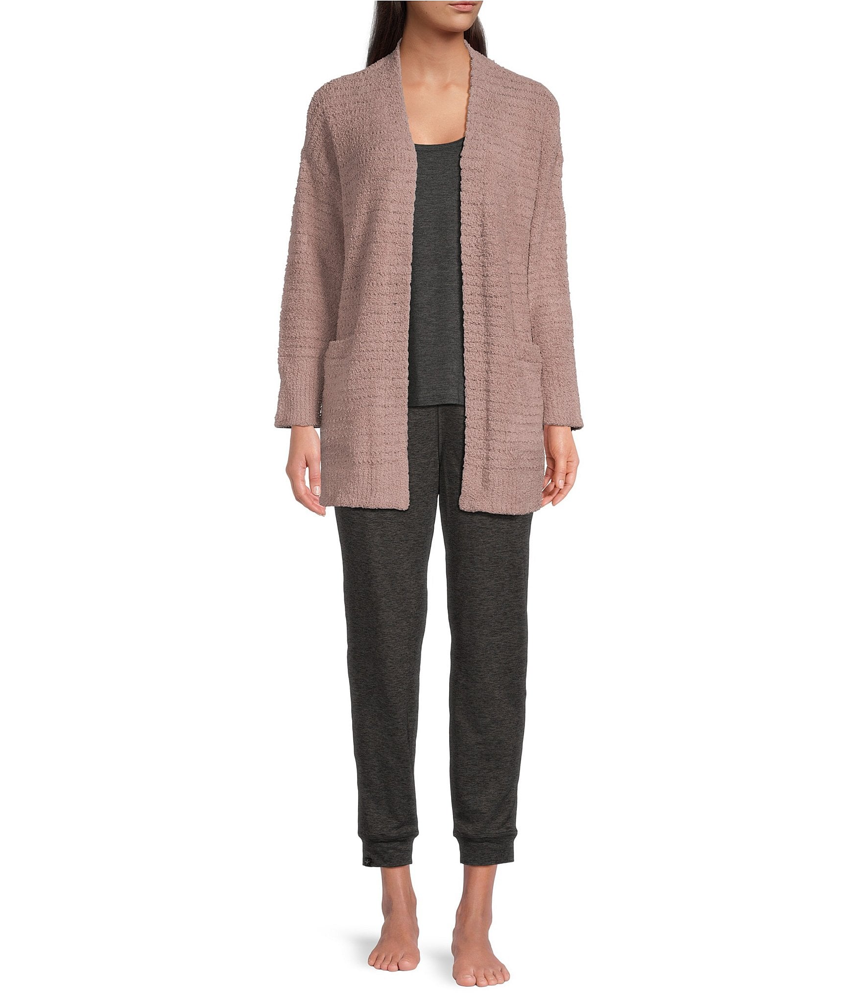 Barefoot Dreams CozyChic® Boucle Welt Pocket Cardigan