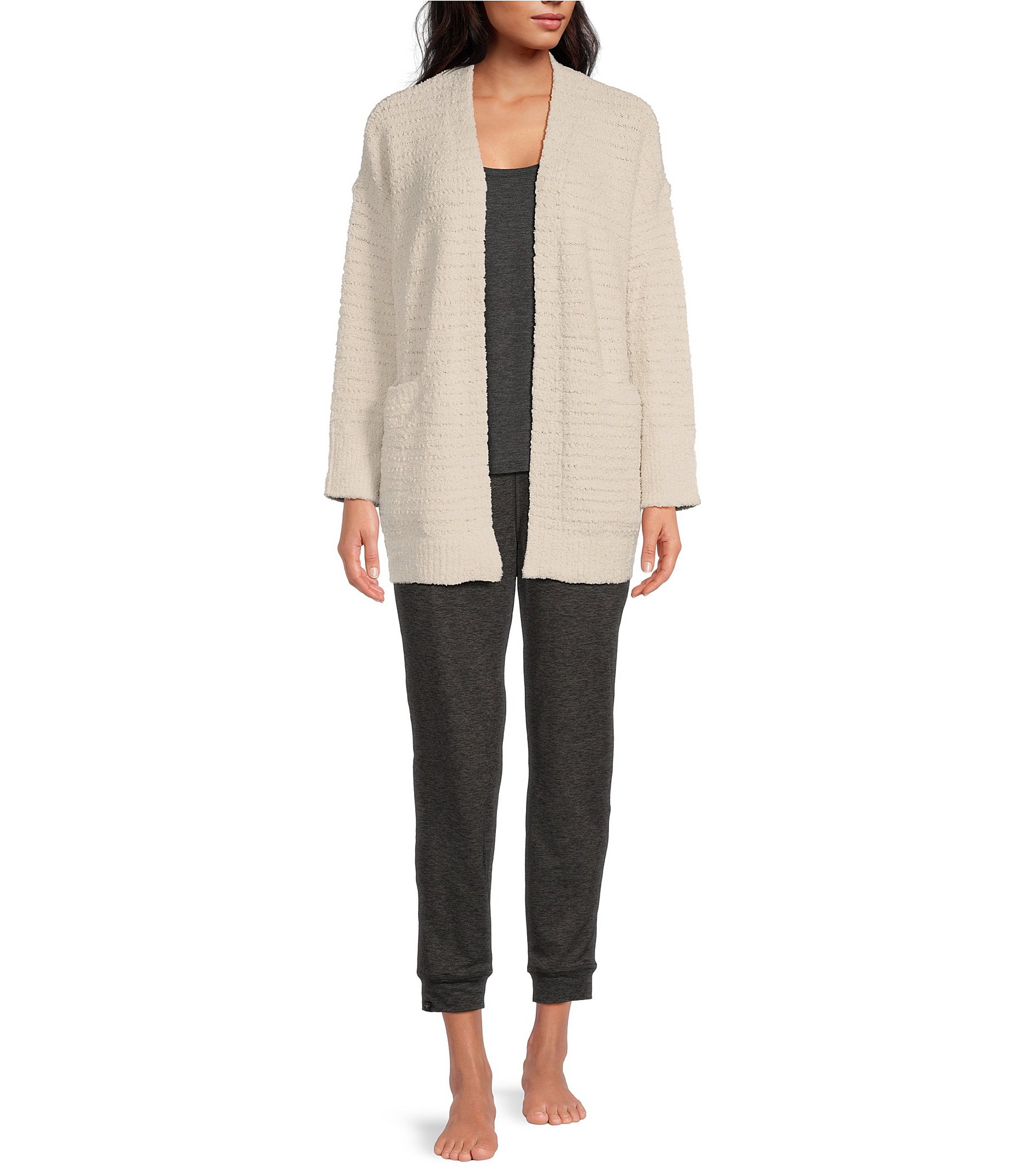 Barefoot Dreams CozyChic® Boucle Welt Pocket Cardigan