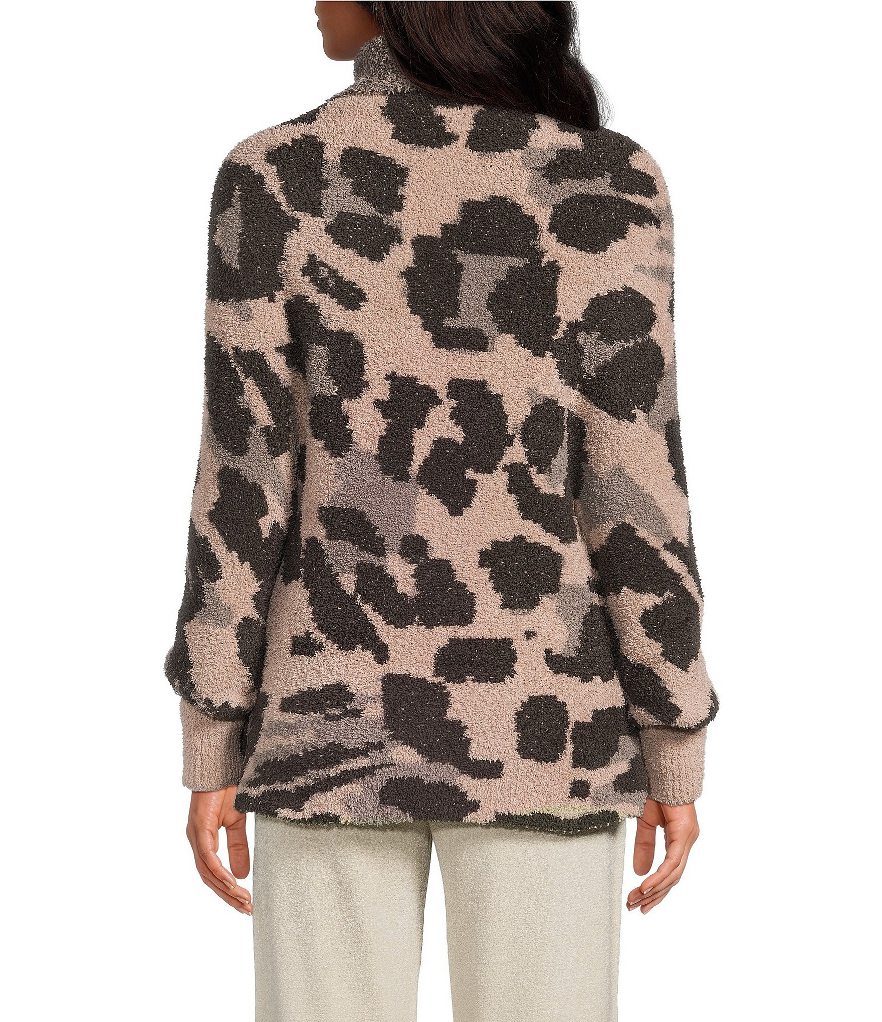 Barefoot Dreams CozyChic® Leopard Print Blanket Wrap