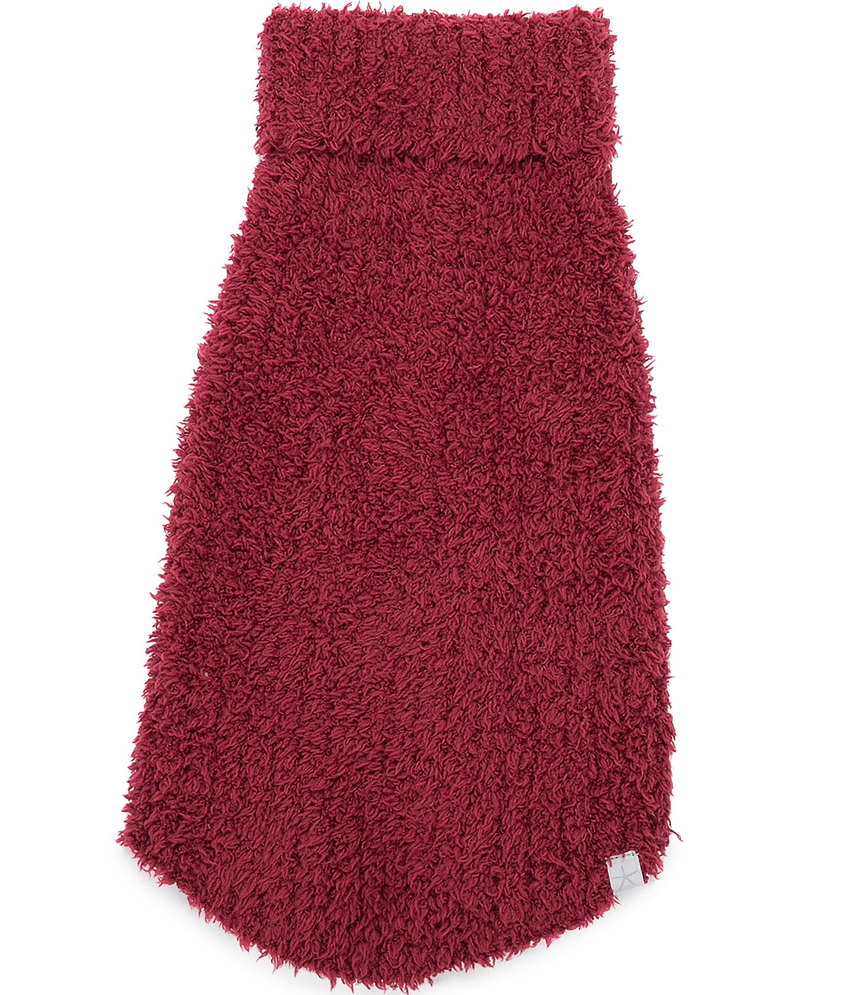 barefoot dreams dog sweater cranberry