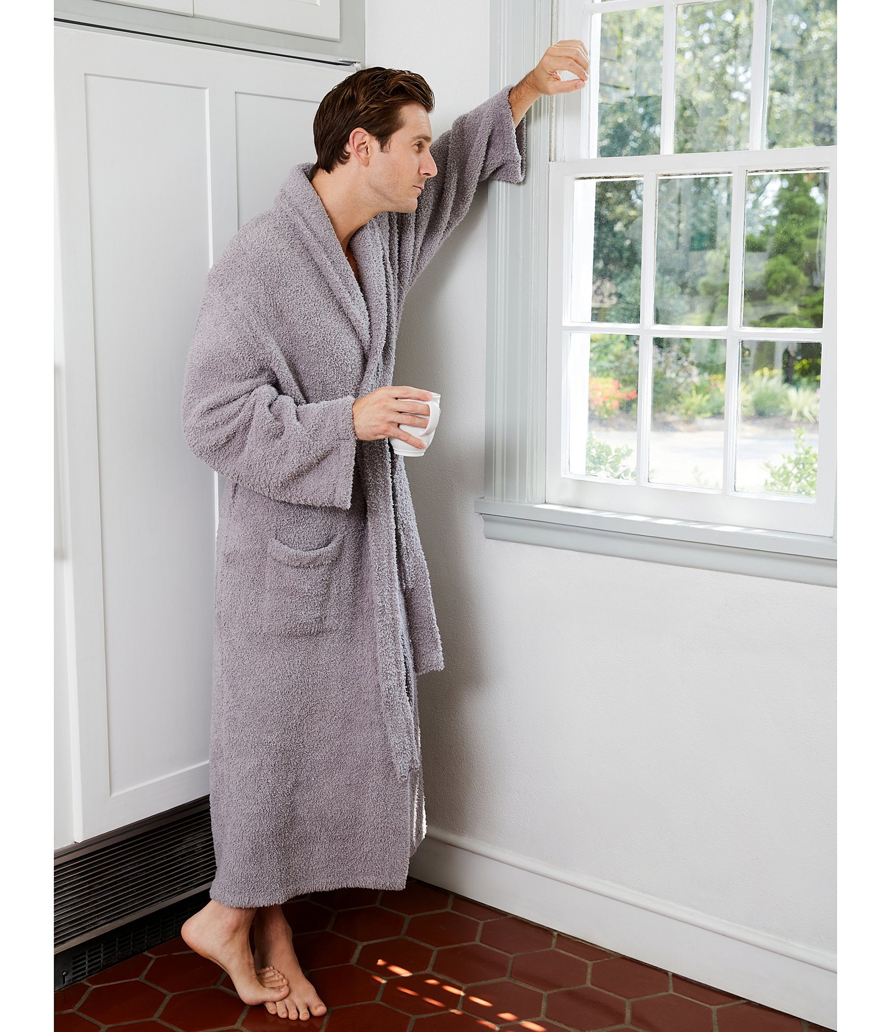 Barefoot Dreams Unisex CozyChic® Long Wrap Cozy Robe