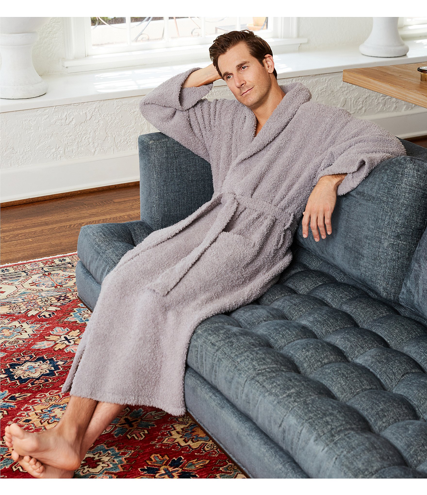 Barefoot Dreams Unisex CozyChic® Long Wrap Cozy Robe