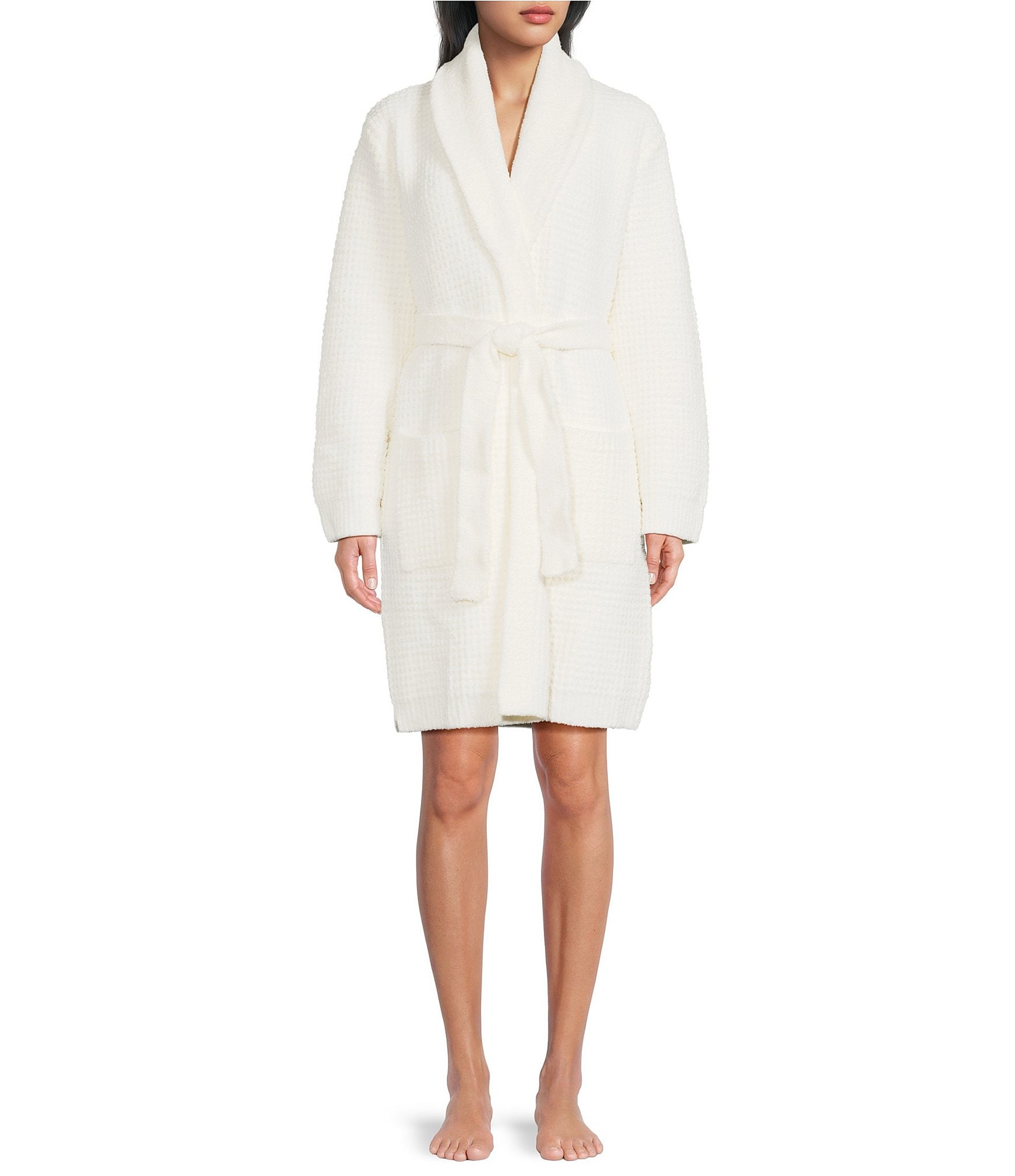 Barefoot Dreams Cozychic® Tie Front Waffle Robe