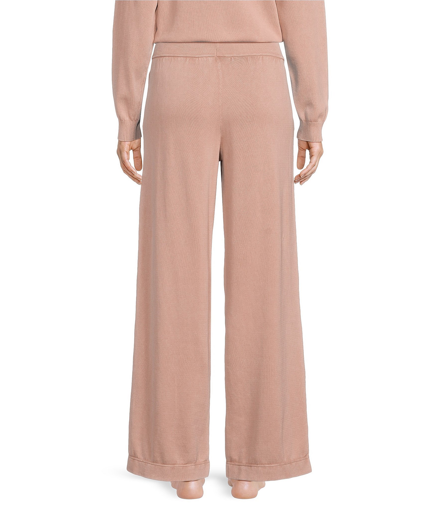 Barefoot Dreams Sunbleached Coordinating Wide-Leg Seamed Lounge Pant