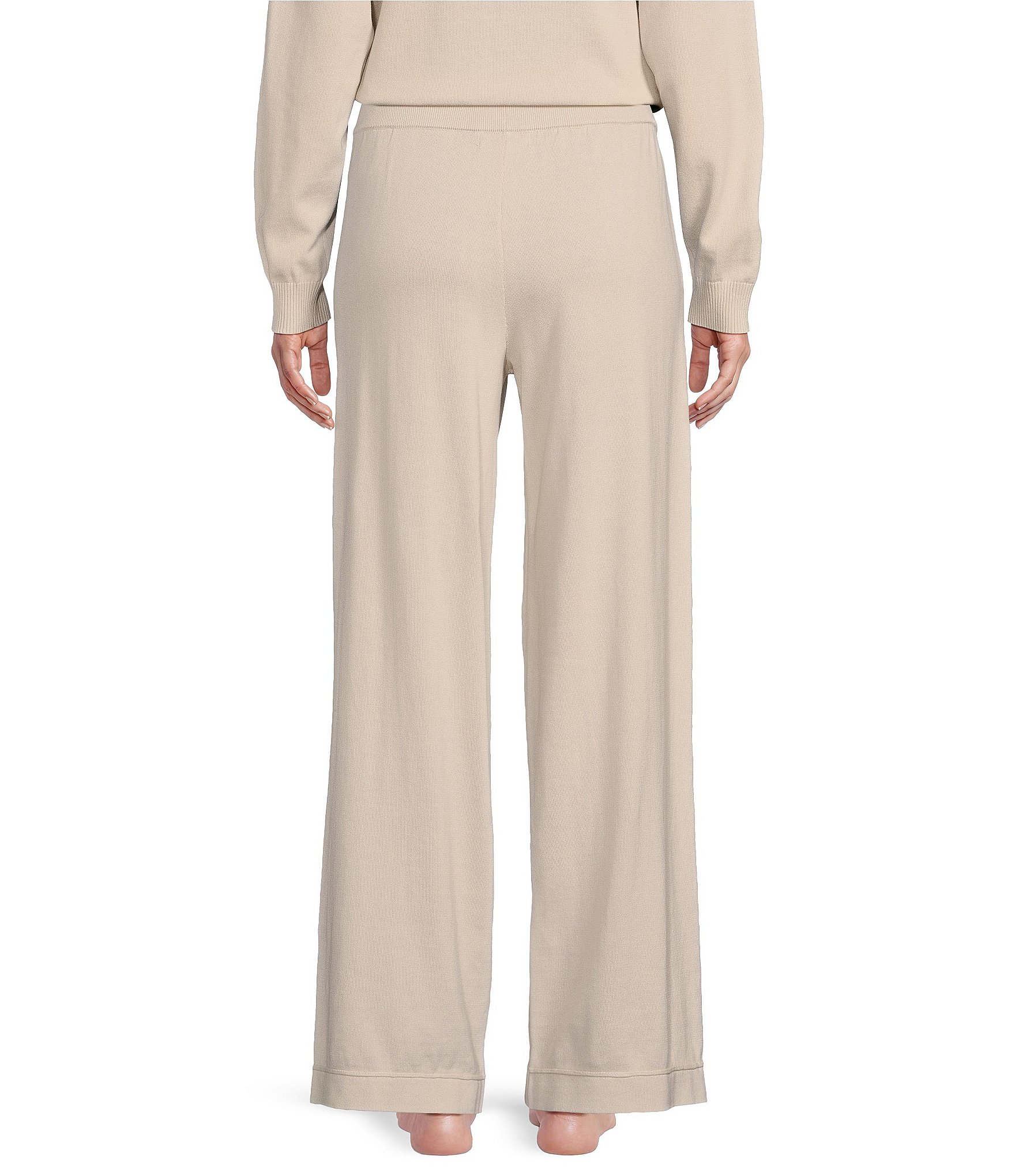 Barefoot Dreams Sunbleached Coordinating Wide-Leg Seamed Lounge Pant